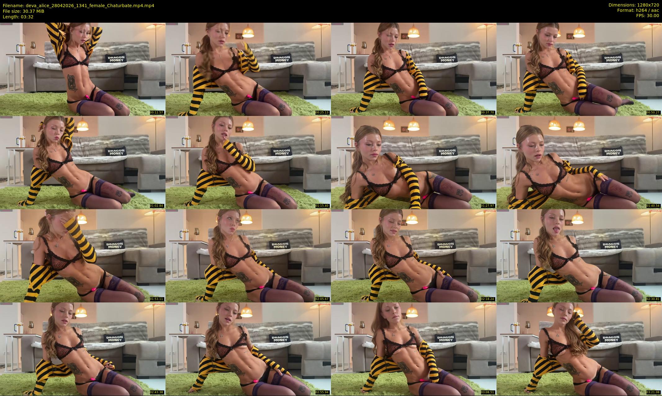 deva_alice — 4 minute Chaturbate female cam show recording, 720p, Apr 28, 2026