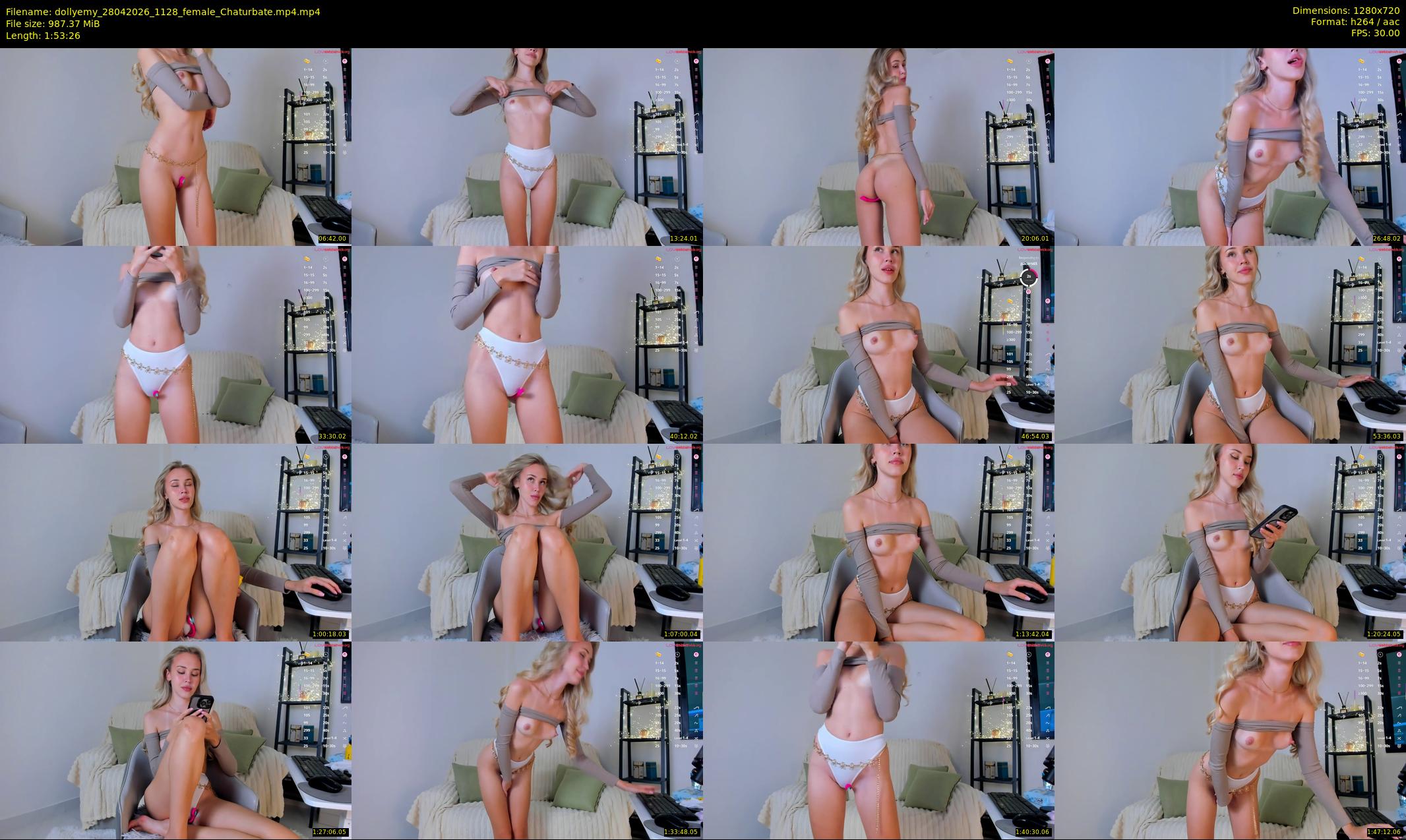 dollyemy — 114 minute Chaturbate female cam show recording, 720p, Apr 28, 2026