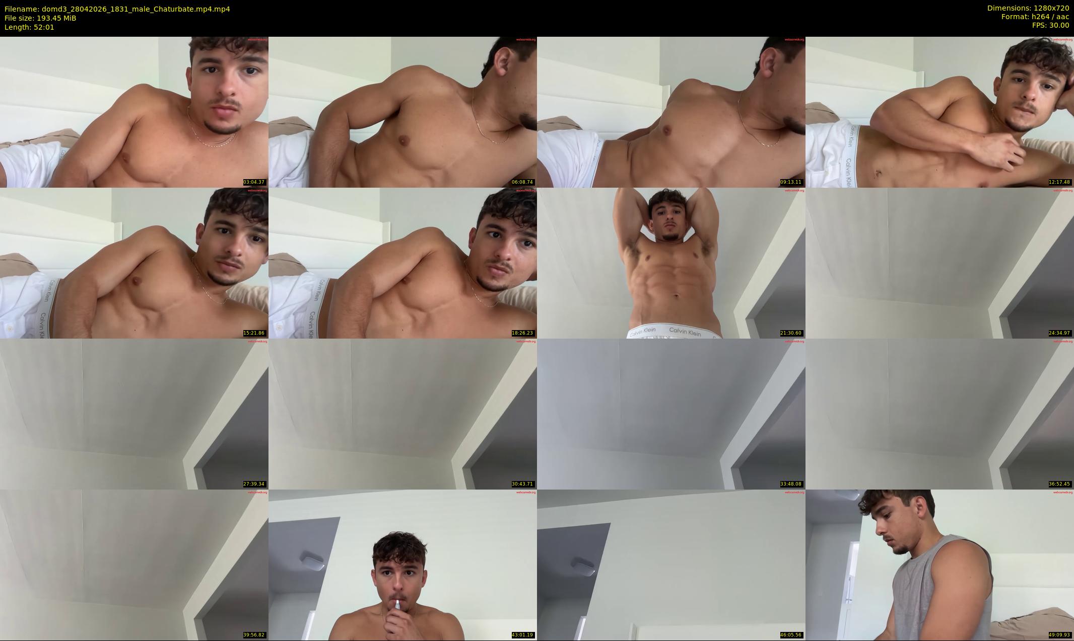 domd3 — 53 minute Chaturbate male cam show recording, 720p, Apr 28, 2026