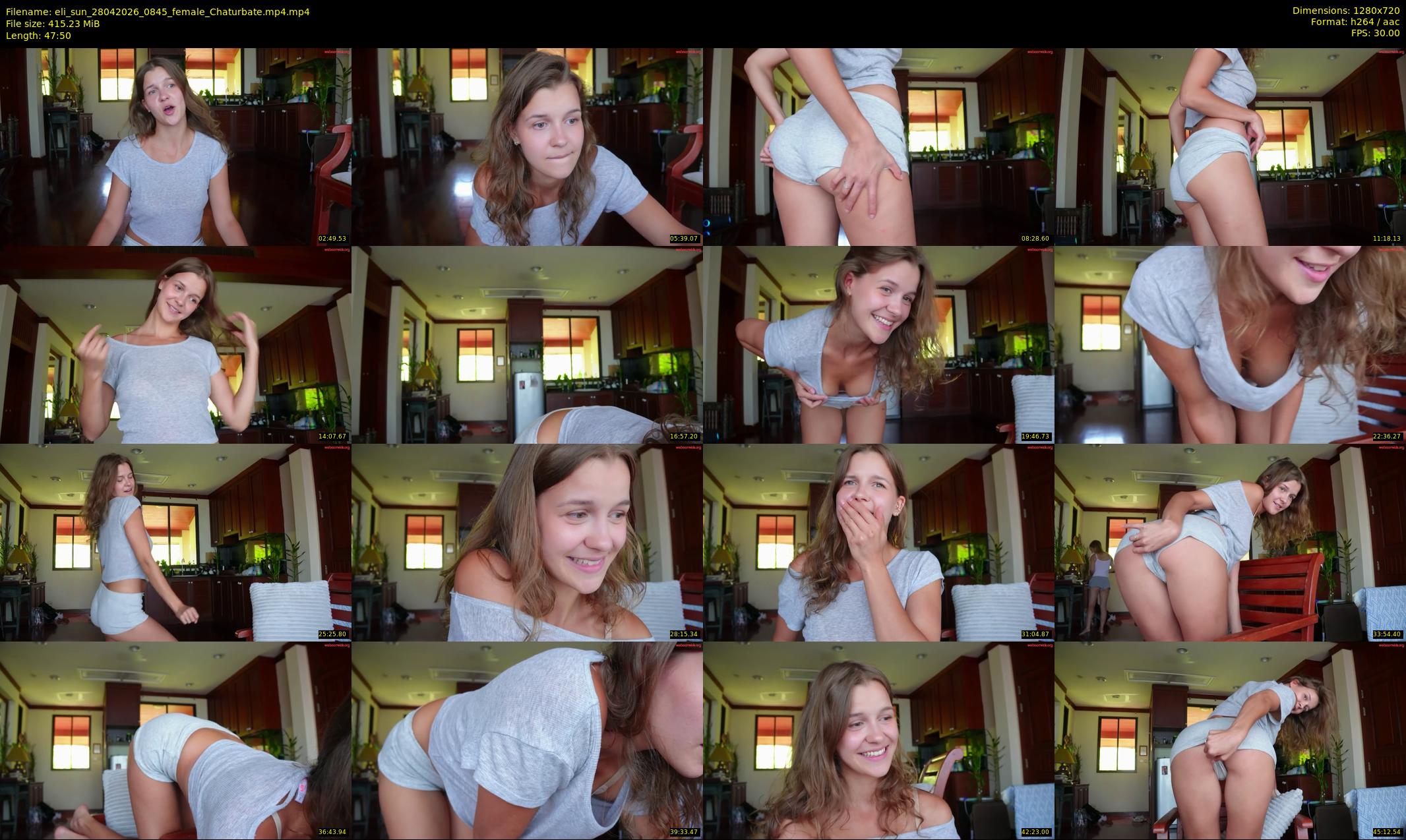 eli_sun — 48 minute Chaturbate female cam show recording, 720p, Apr 28, 2026