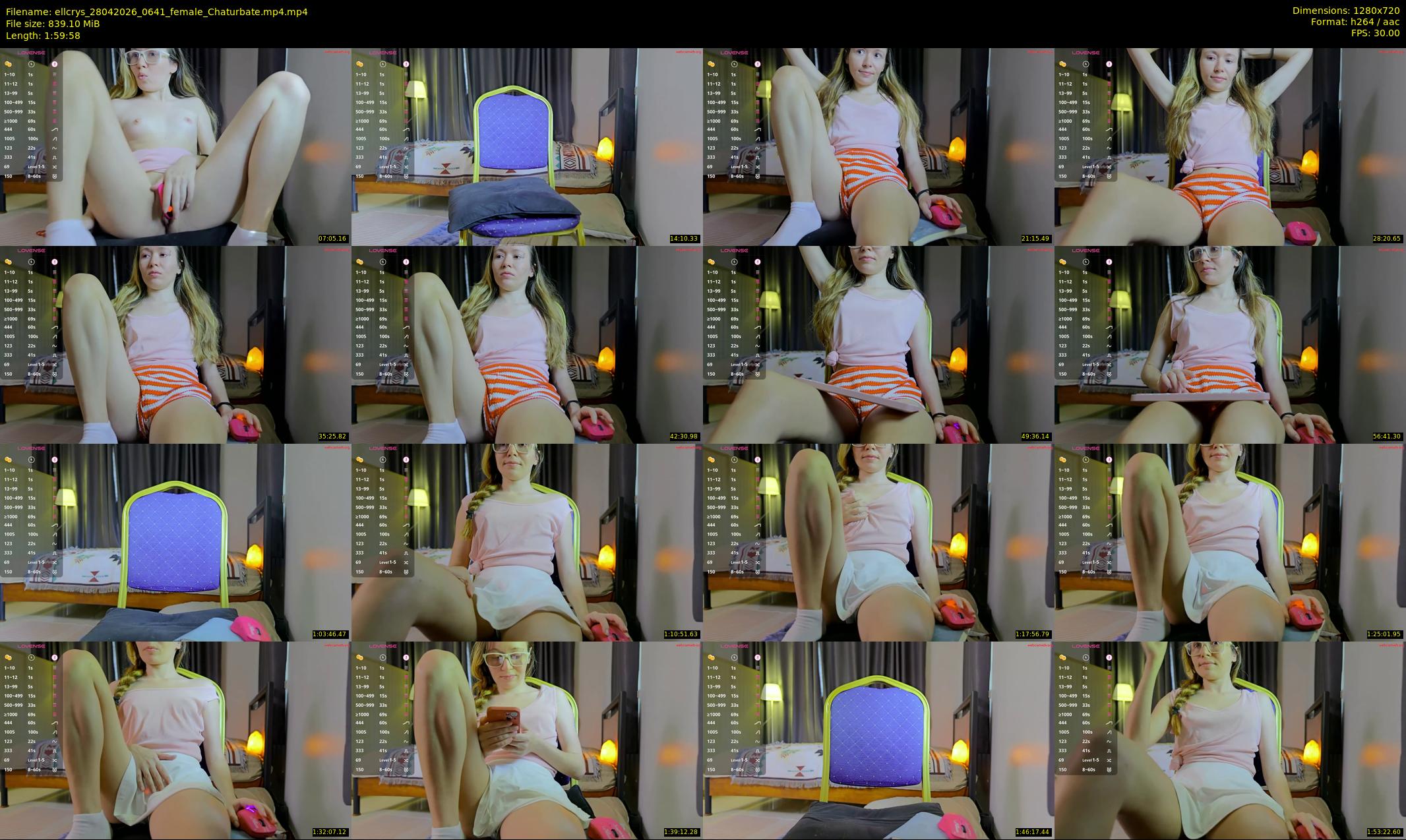 ellcrys — 120 minute Chaturbate couple cam show recording, 720p, Apr 28, 2026