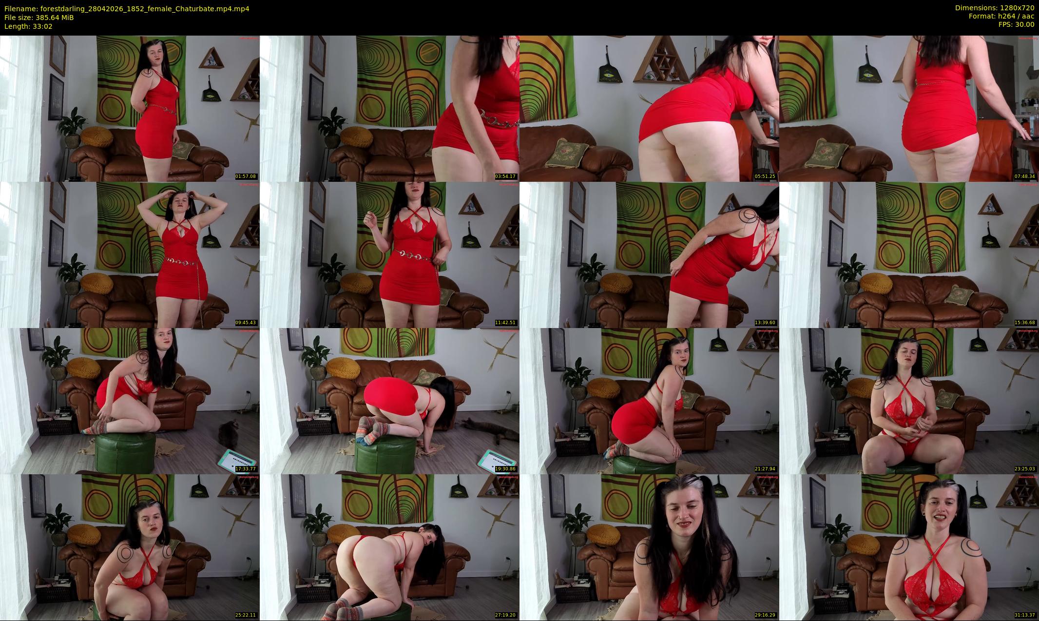forestdarling — 34 minute Chaturbate female cam show recording, 720p, Apr 28, 2026