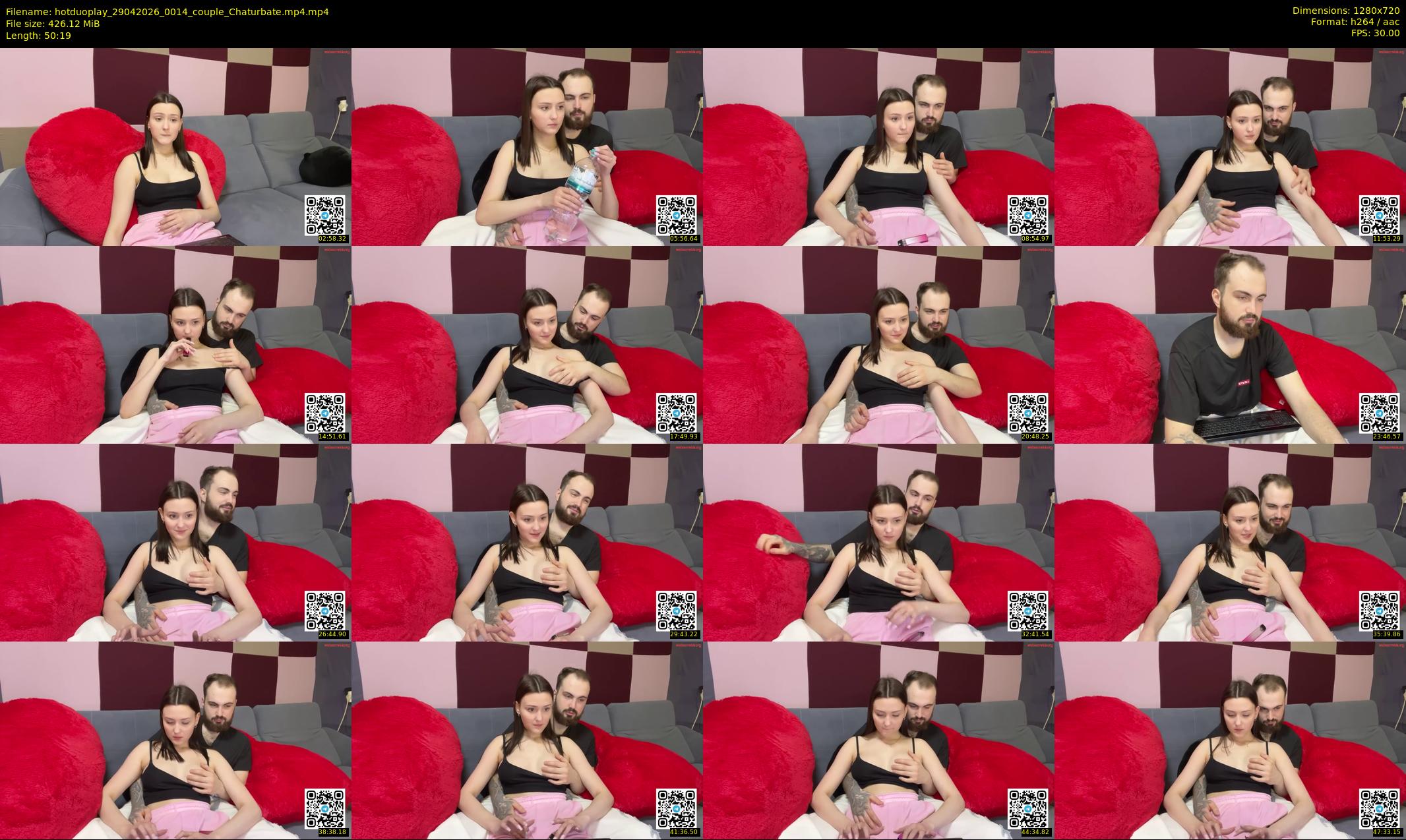 hotduoplay — 51 minute Chaturbate couple cam show recording, 720p, Apr 29, 2026