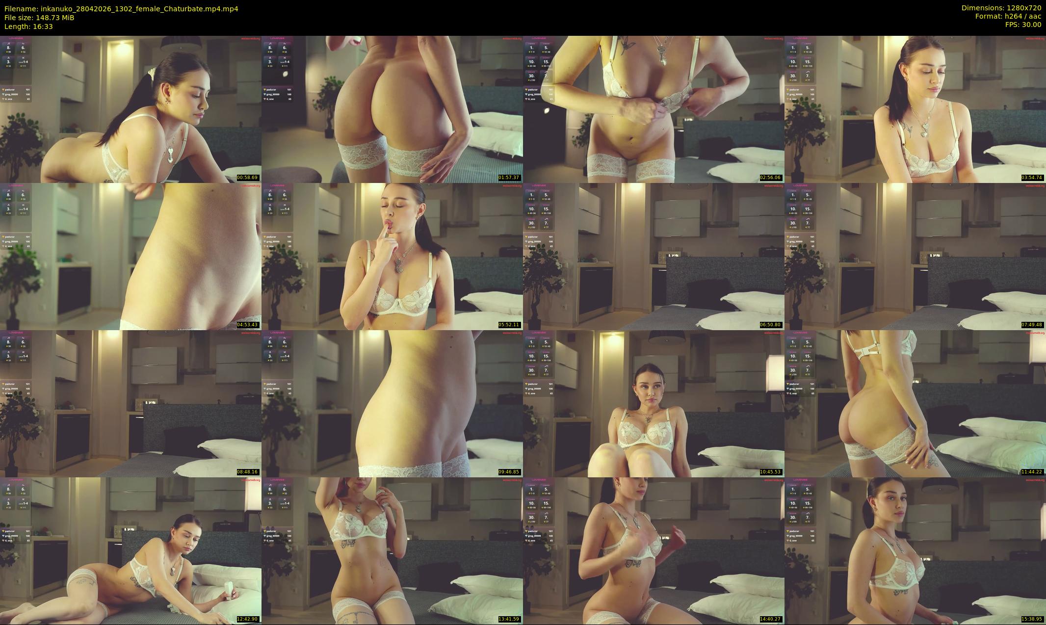 inkanuko — 17 minute Chaturbate couple cam show recording, 720p, Apr 28, 2026