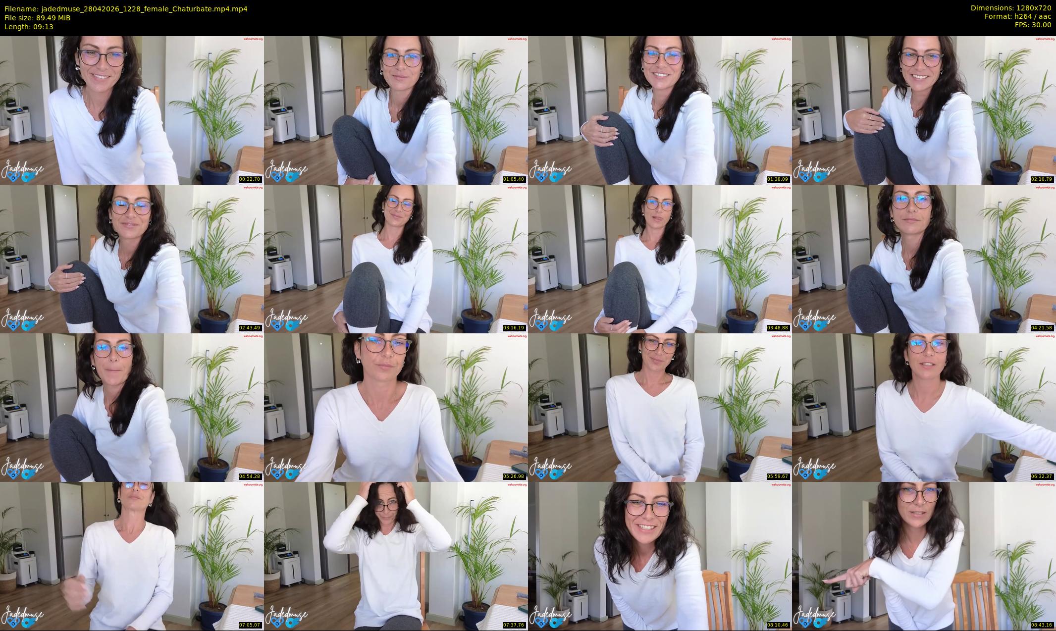 jadedmuse — 10 minute Chaturbate female cam show recording, 720p, Apr 28, 2026