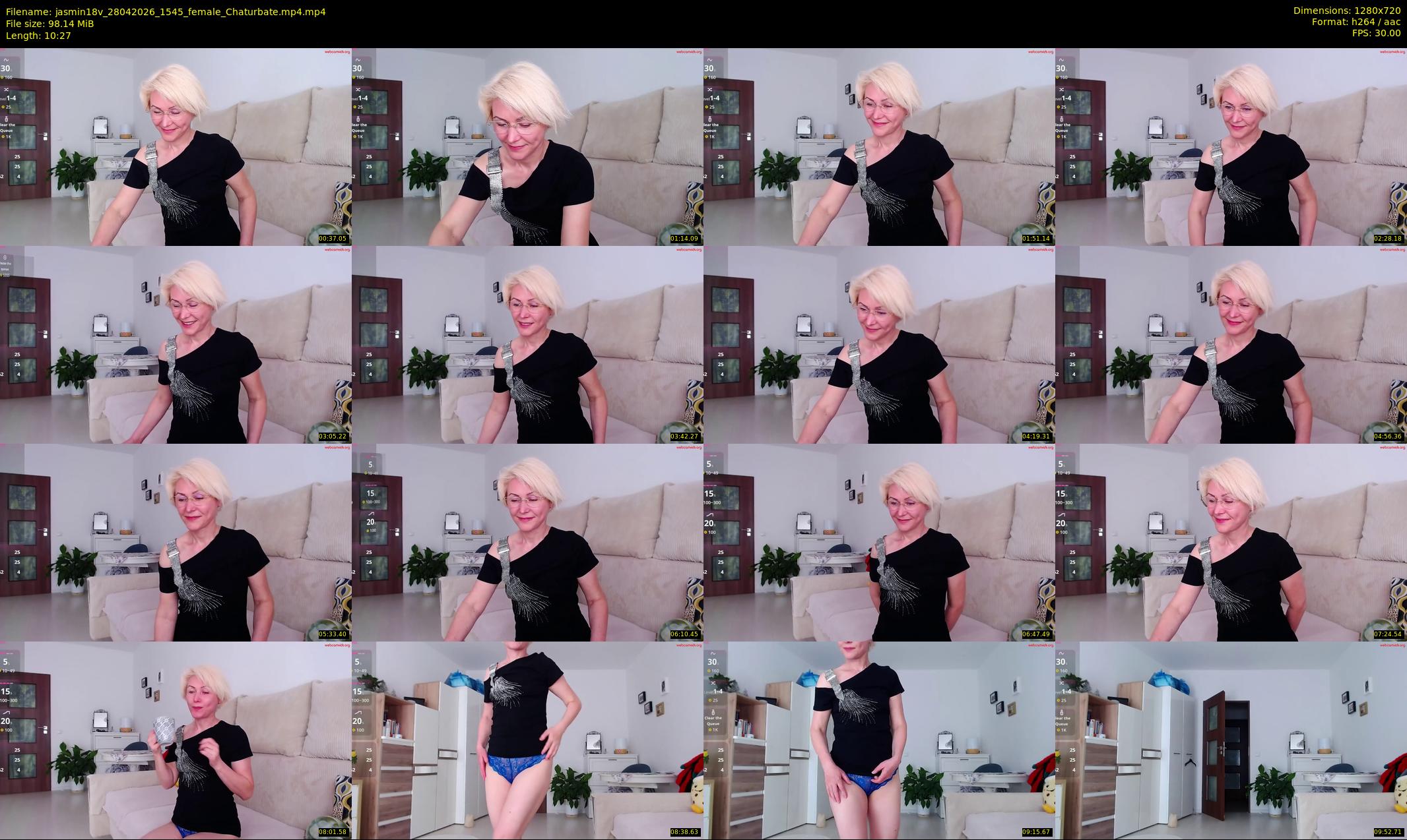 jasmin18v — 11 minute Chaturbate female cam show recording, 720p, Apr 28, 2026