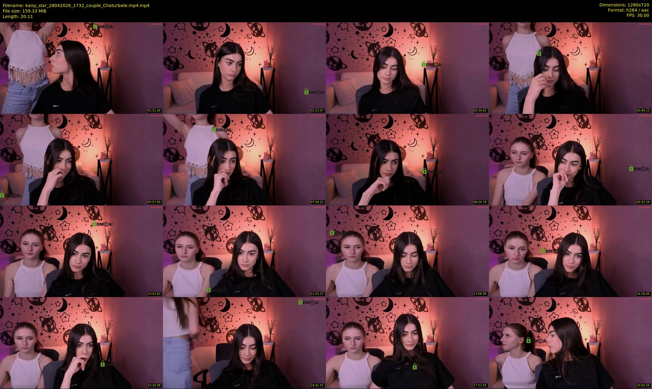 kaisy_star — 21 minute Chaturbate female cam show recording, 720p, Apr 28, 2026
