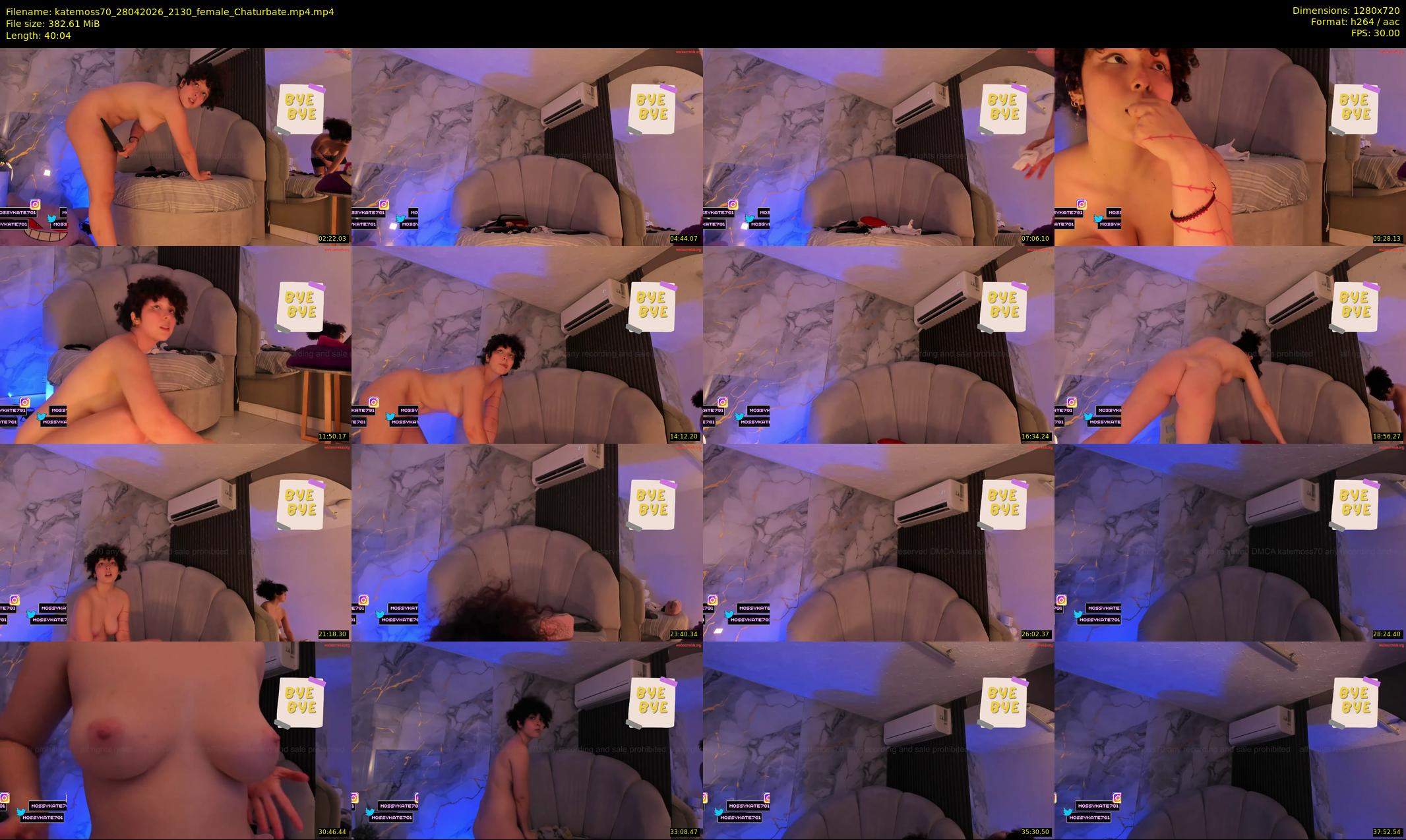 katemoss70 — 41 minute Chaturbate female cam show recording, 720p, Apr 28, 2026