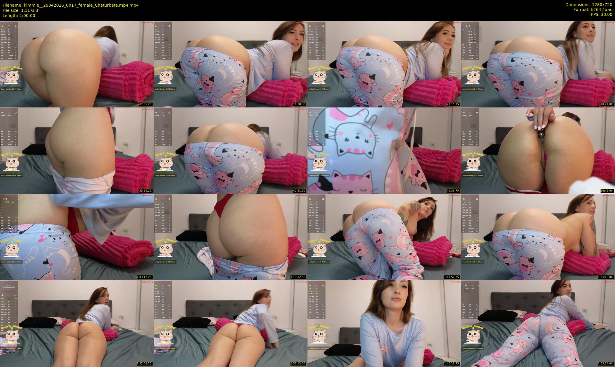 kimmie_ — 120 minute Chaturbate female cam show recording, 720p, Apr 29, 2026