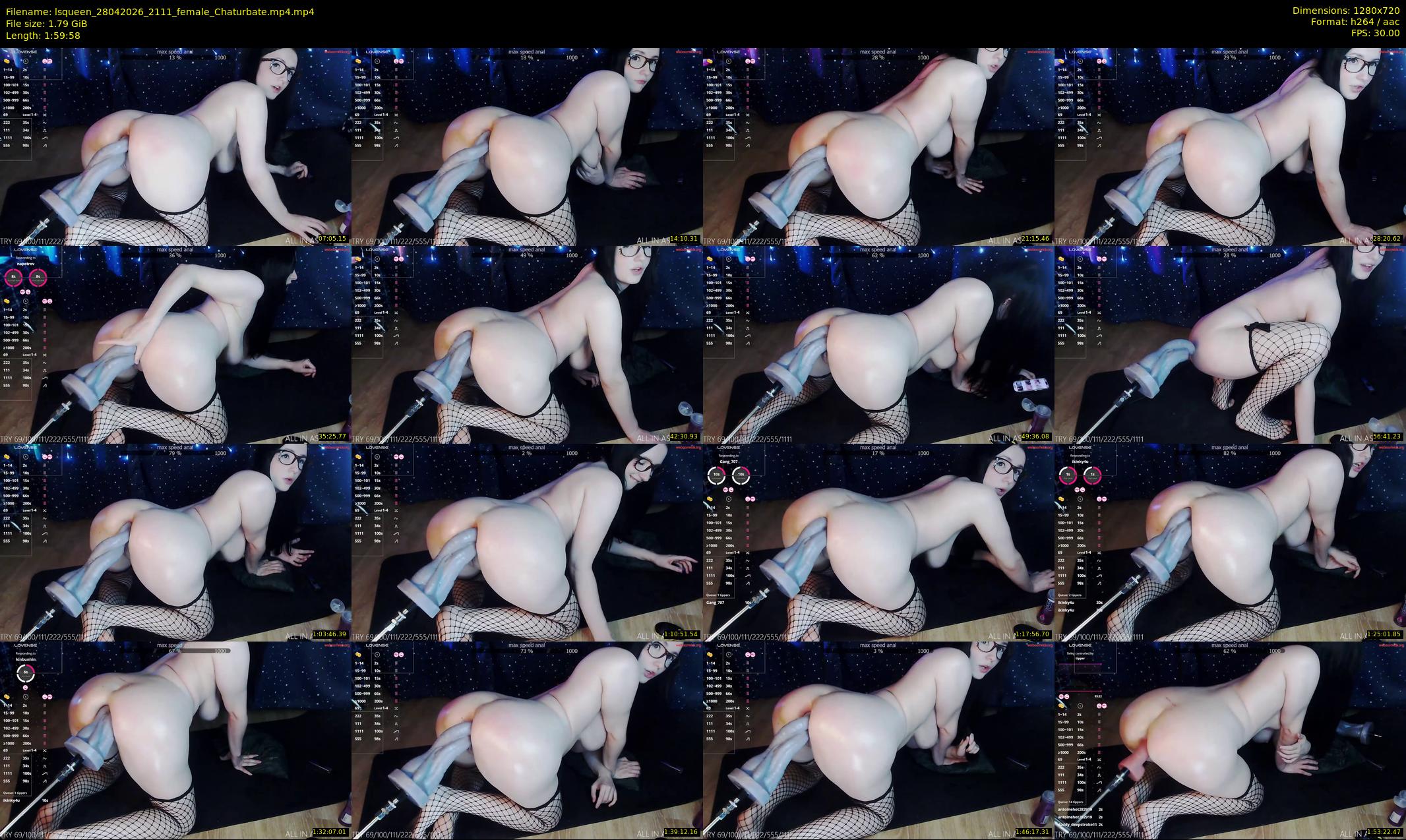 lsqueen — 120 minute Chaturbate female cam show recording, 720p, Apr 28, 2026