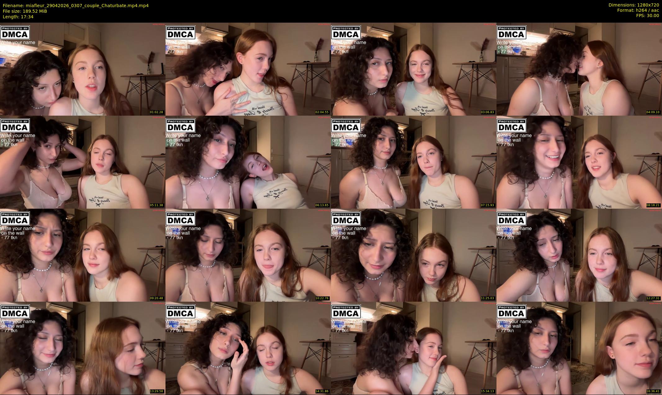 miafleur — 18 minute Chaturbate female cam show recording, 720p, Apr 29, 2026