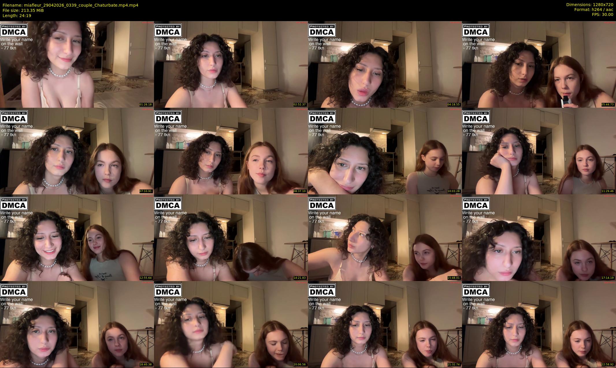 miafleur — 25 minute Chaturbate female cam show recording, 720p, Apr 29, 2026