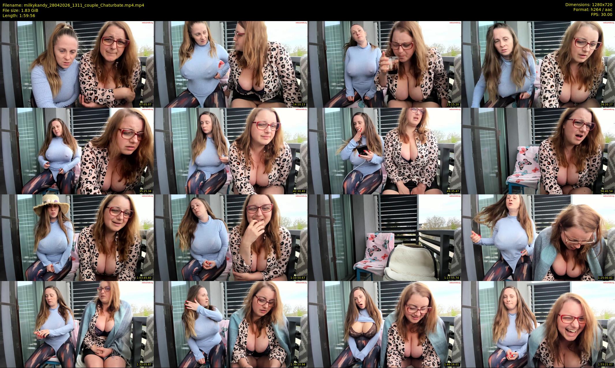 milkykandy — 120 minute Chaturbate female cam show recording, 720p, Apr 28, 2026