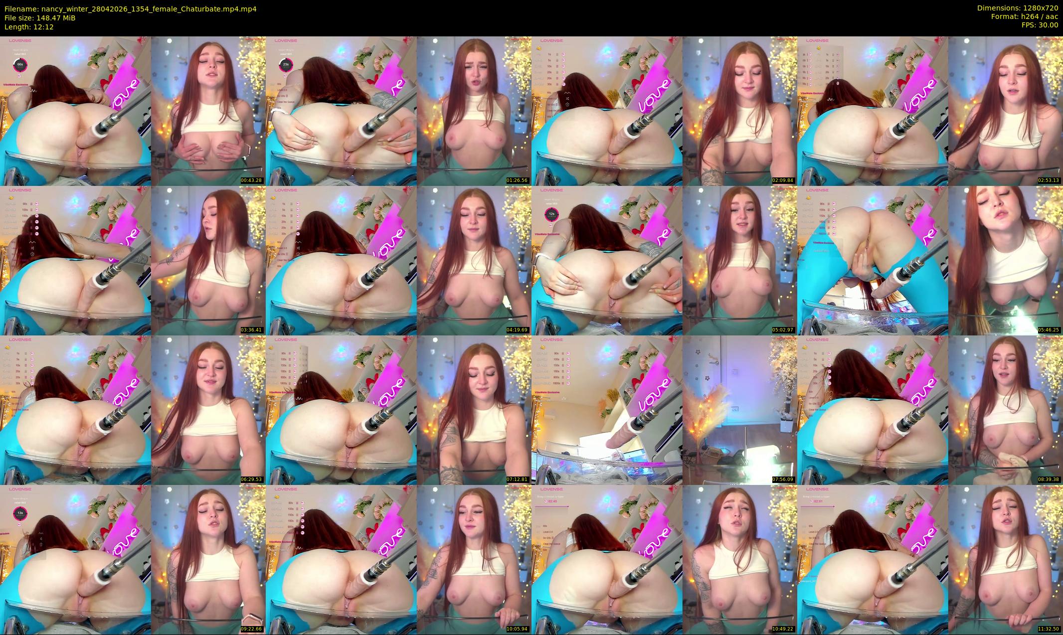 nancy_winter — 13 minute Chaturbate female cam show recording, 720p, Apr 28, 2026