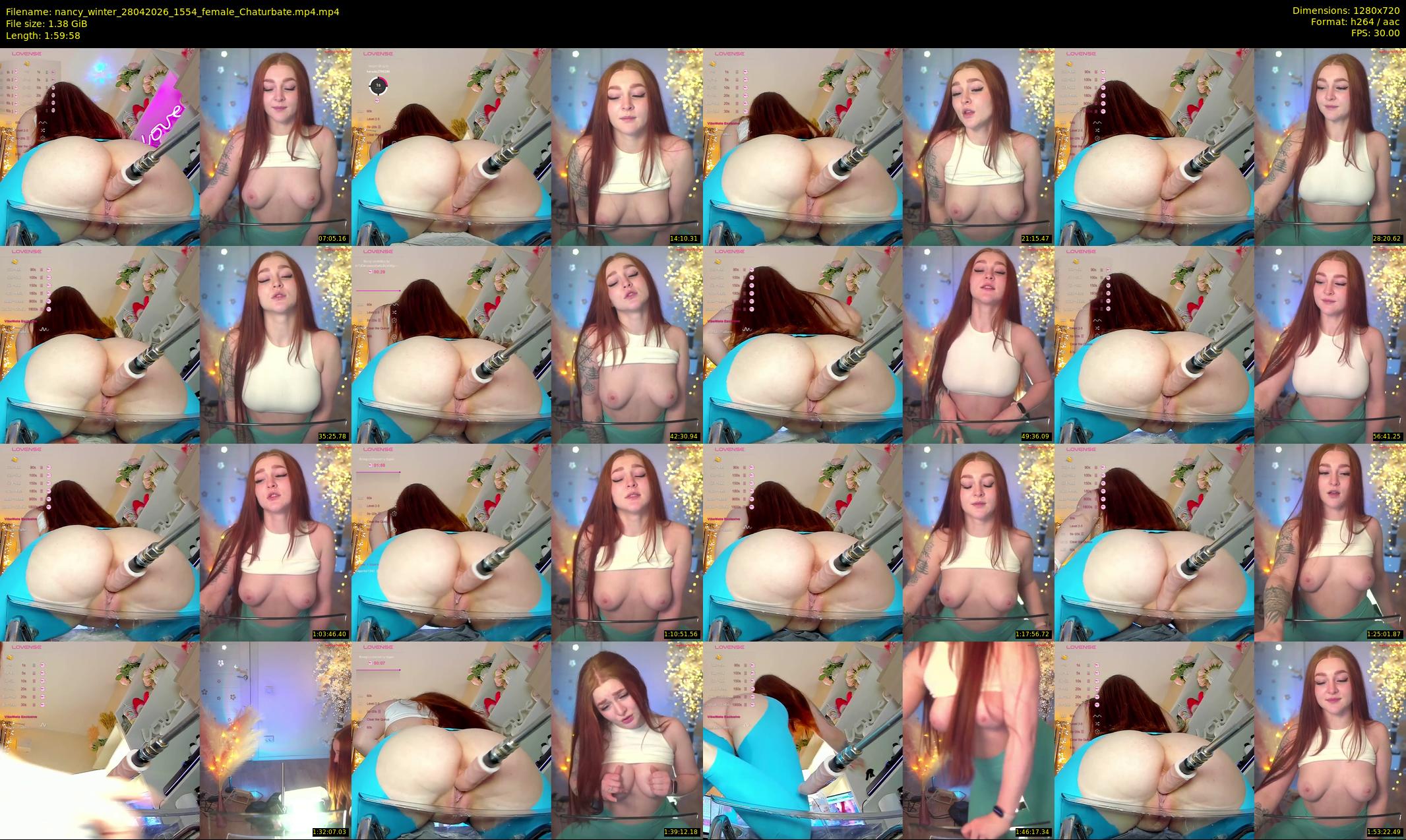 nancy_winter — 120 minute Chaturbate female cam show recording, 720p, Apr 28, 2026