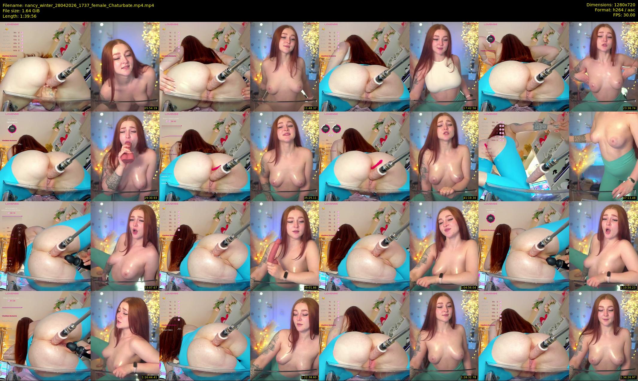 nancy_winter — 100 minute Chaturbate female cam show recording, 720p, Apr 28, 2026