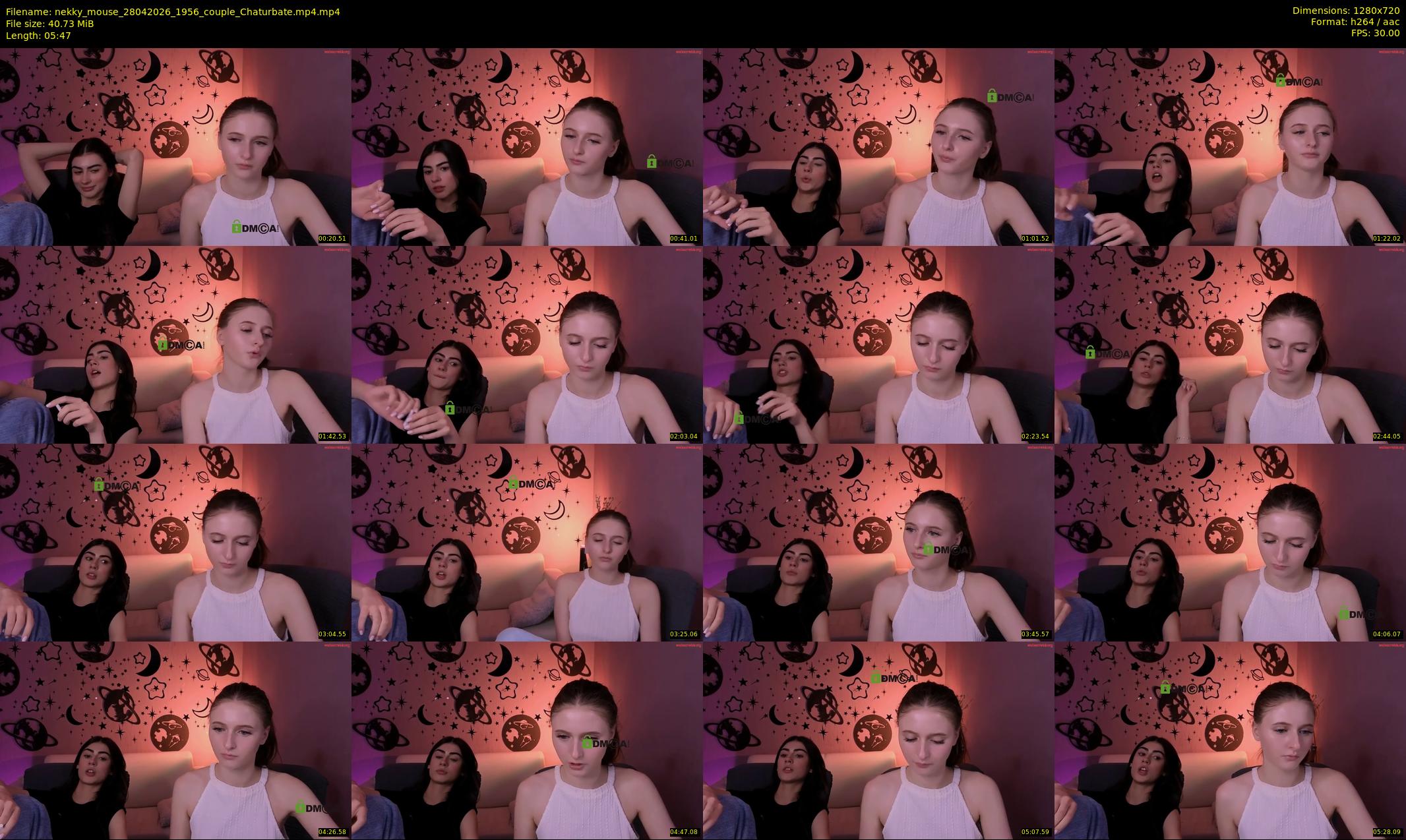 nekky_mouse — 6 minute Chaturbate female cam show recording, 720p, Apr 28, 2026