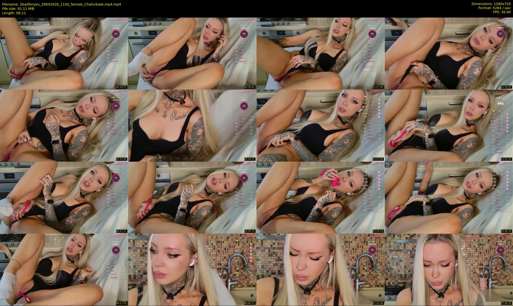 2badforyou — 9 minute Chaturbate couple cam show recording, 720p, Apr 29, 2026