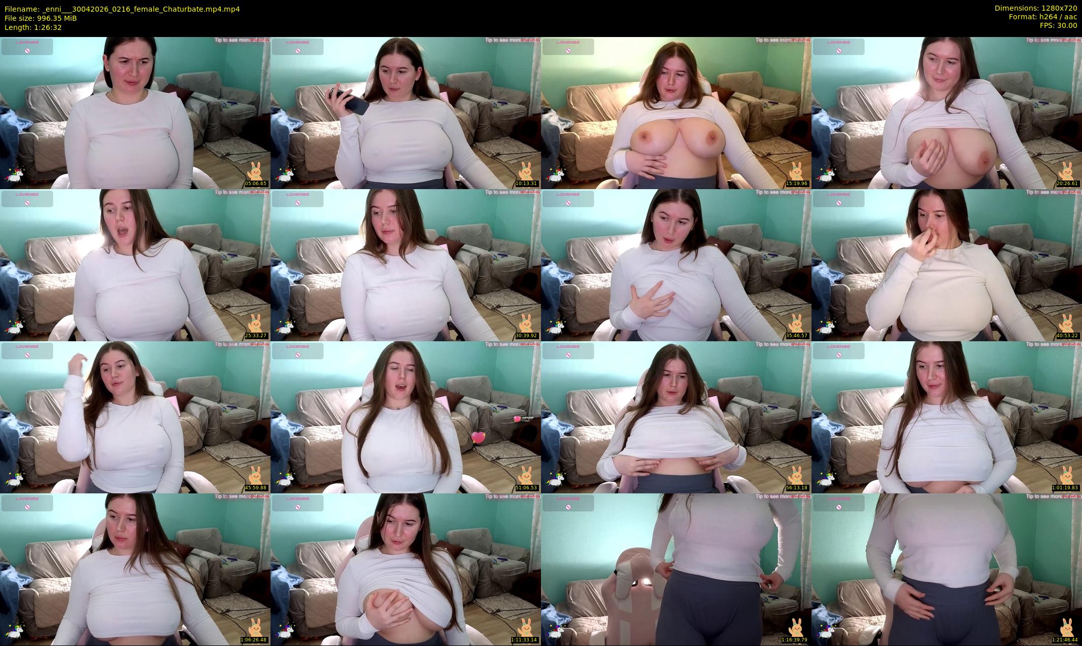 _enni__ — 87 minute Chaturbate female cam show recording, 720p, Apr 30, 2026