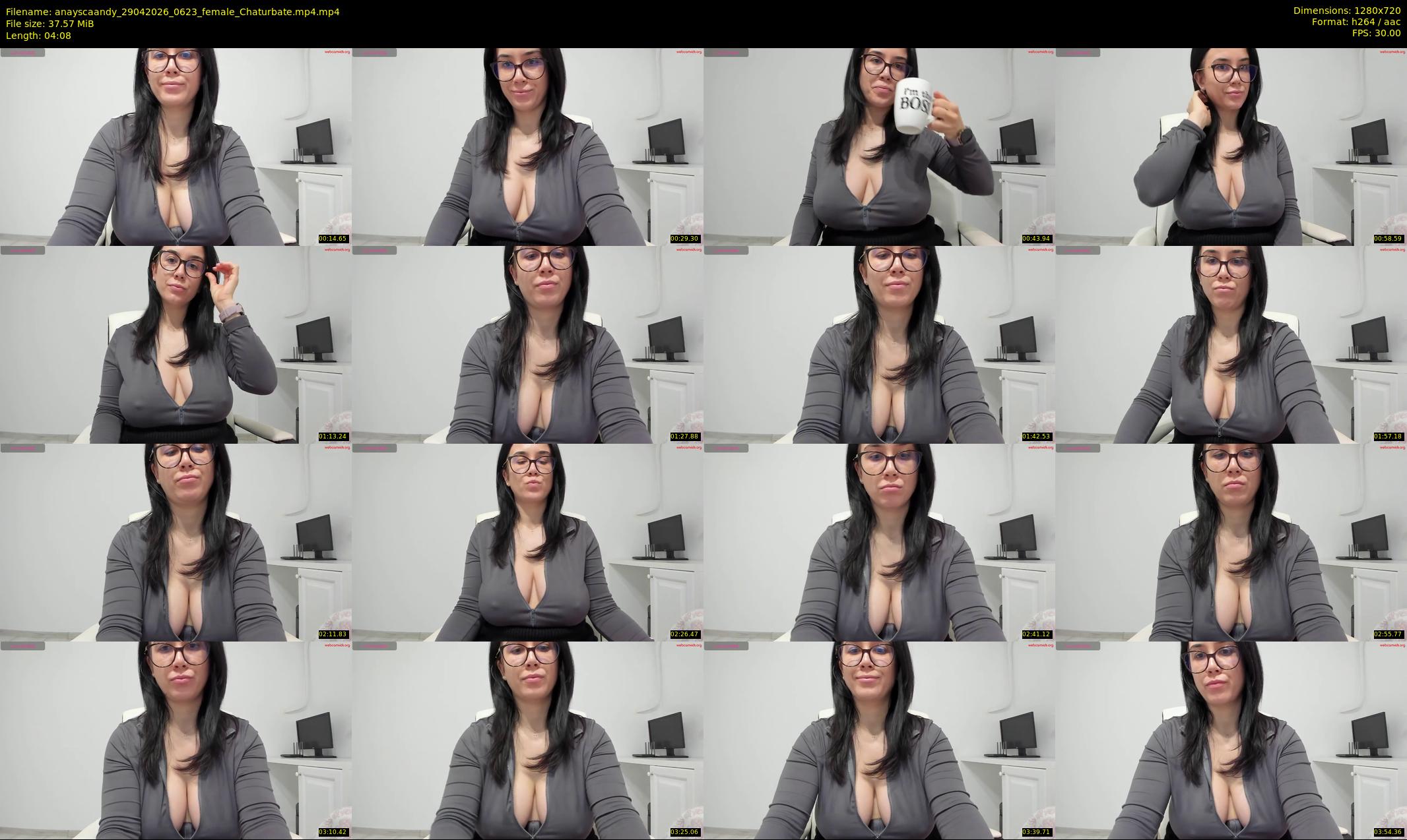 anayscaandy — 5 minute Chaturbate female cam show recording, 720p, Apr 29, 2026