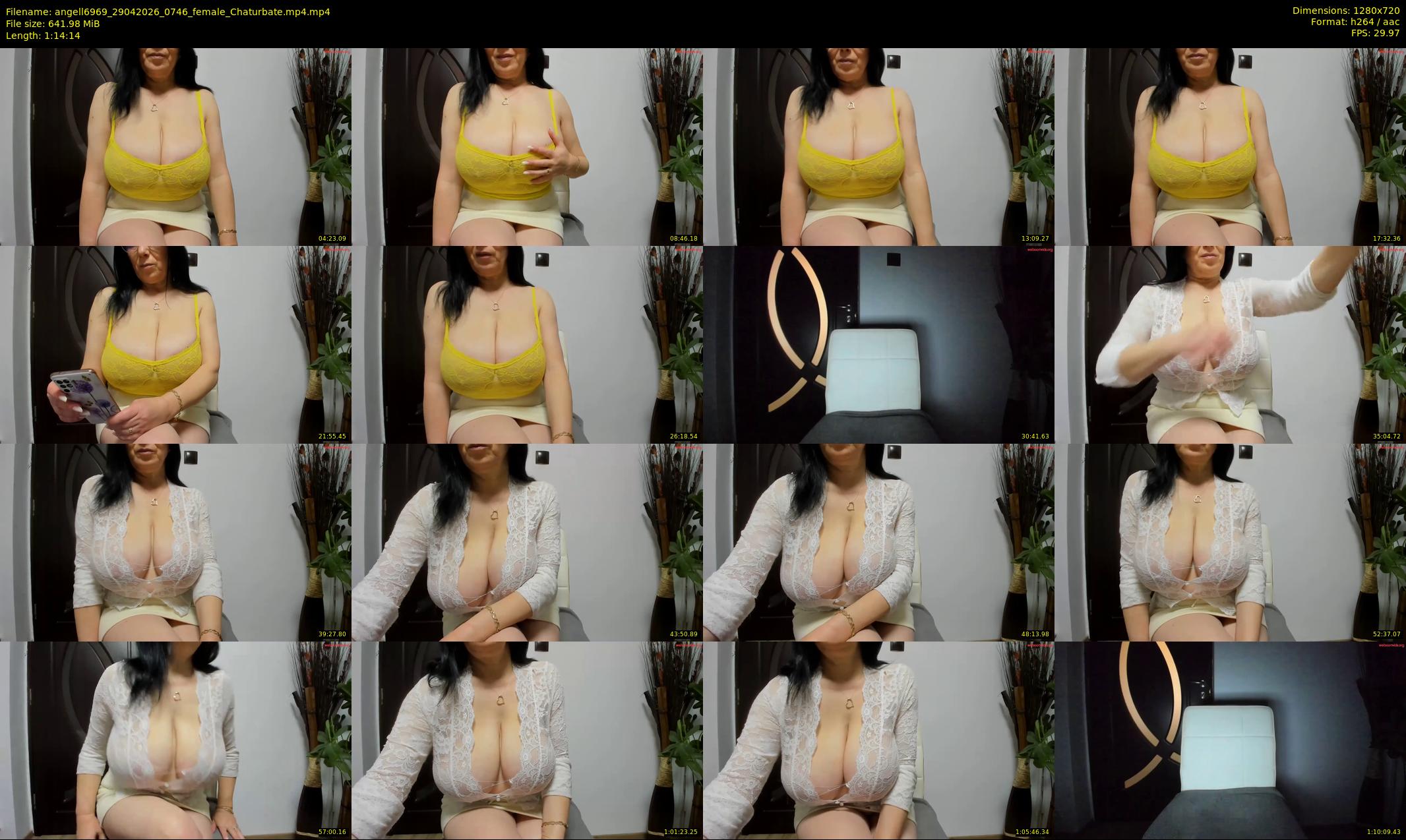 angell6969 — 75 minute Chaturbate female cam show recording, 720p, Apr 29, 2026