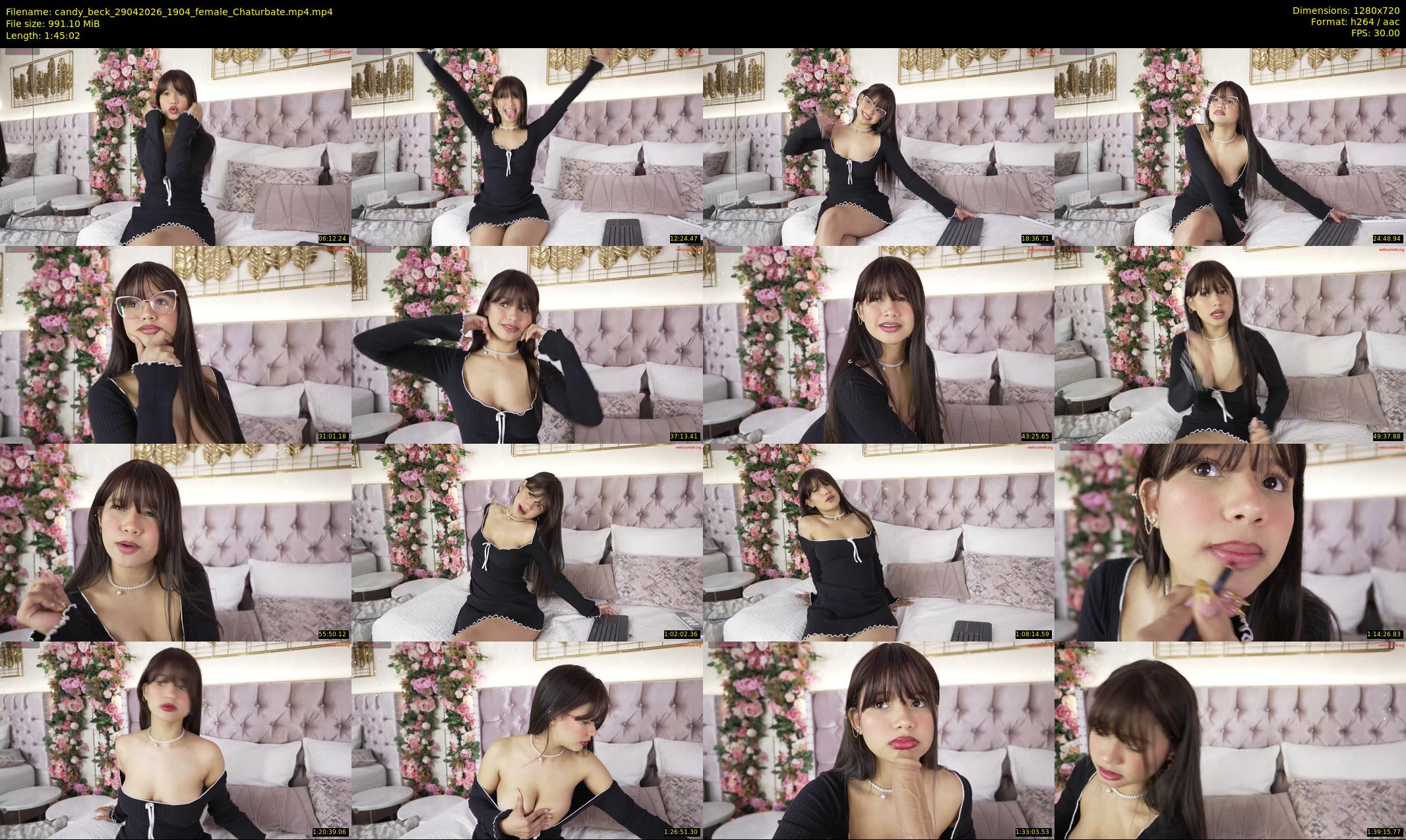 candy_beck — 106 minute Chaturbate female cam show recording, 720p, Apr 29, 2026