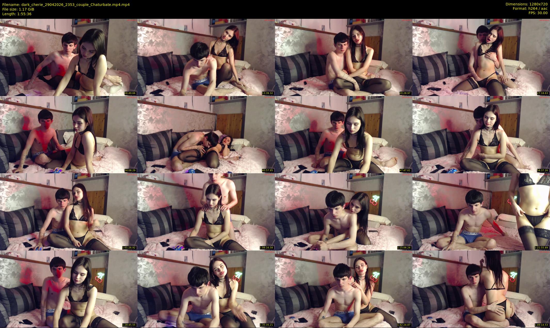 dark_cherie — 116 minute Chaturbate couple cam show recording, 720p, Apr 29, 2026