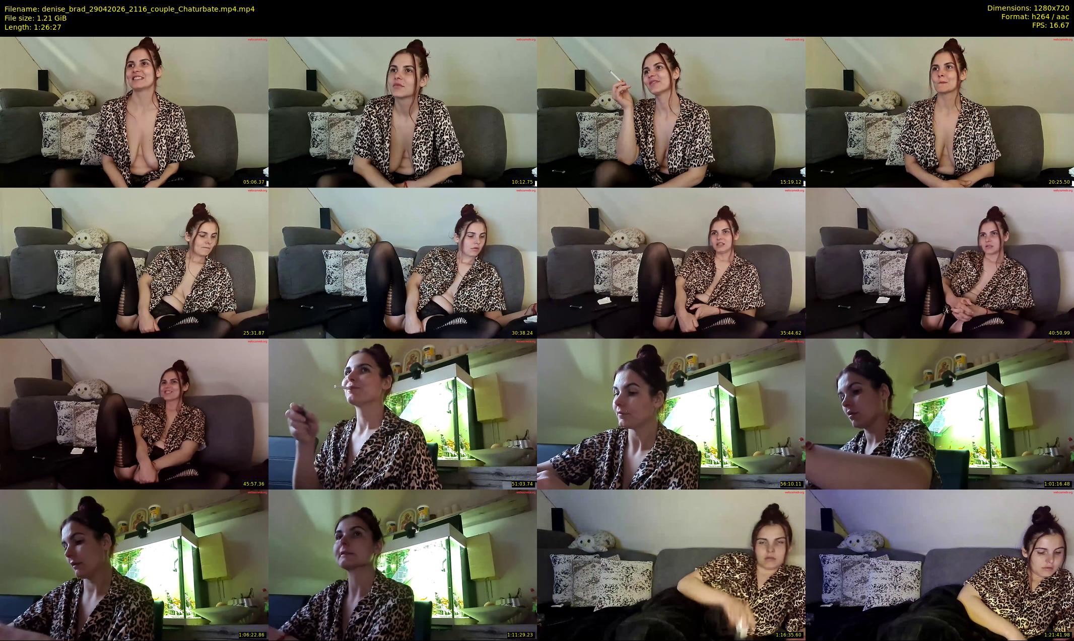 denise_brad — 87 minute Chaturbate couple cam show recording, 720p, Apr 29, 2026