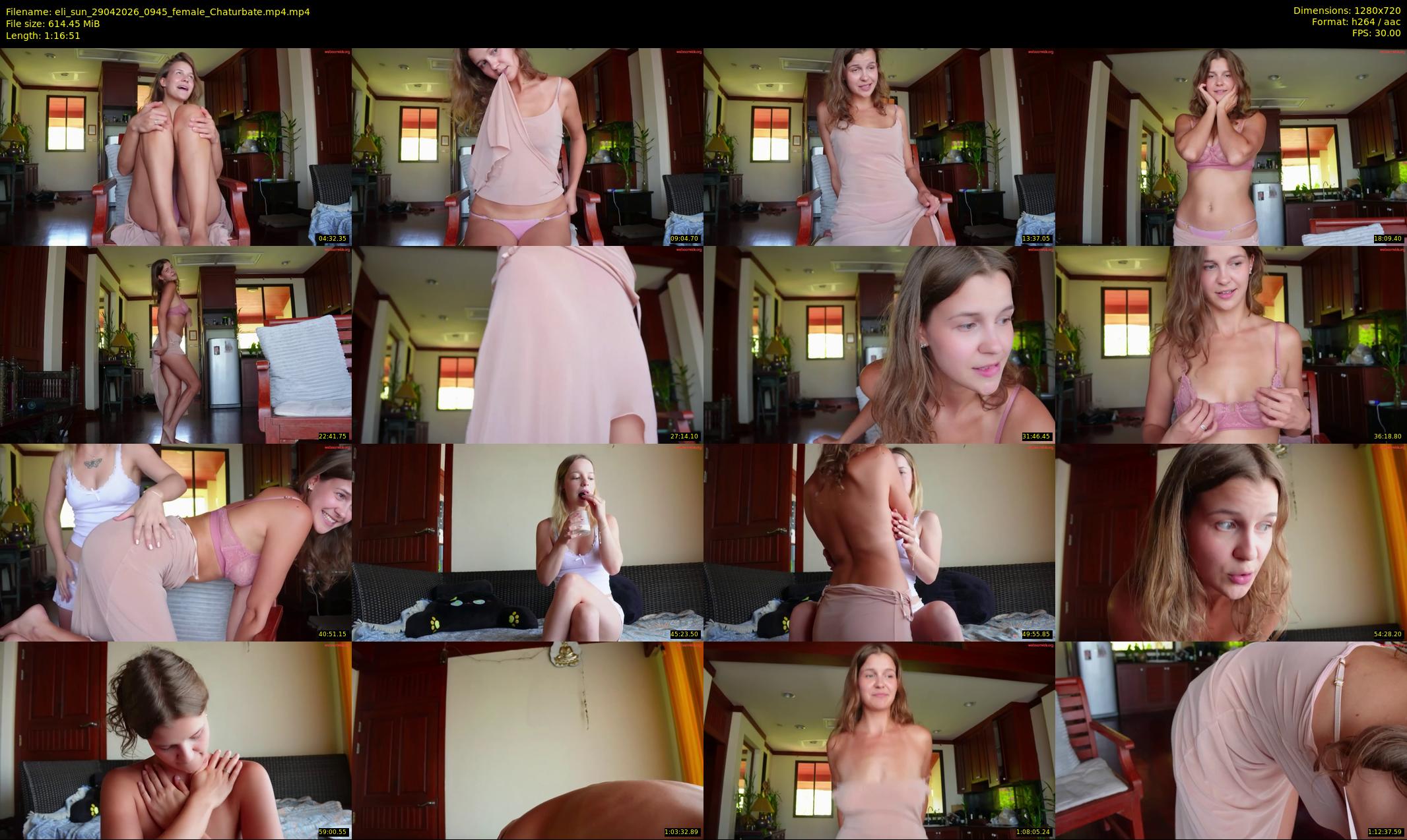 eli_sun — 77 minute Chaturbate female cam show recording, 720p, Apr 29, 2026