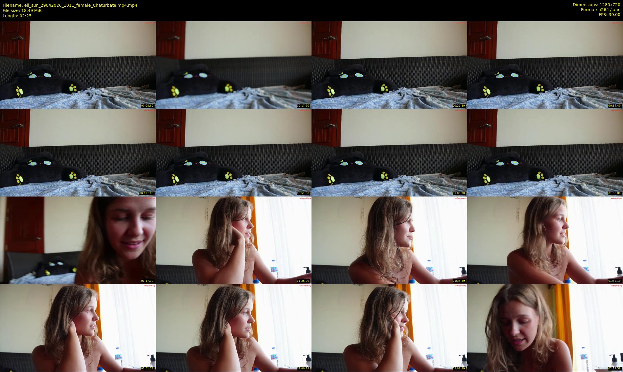 eli_sun — 3 minute Chaturbate female cam show recording, 720p, Apr 29, 2026