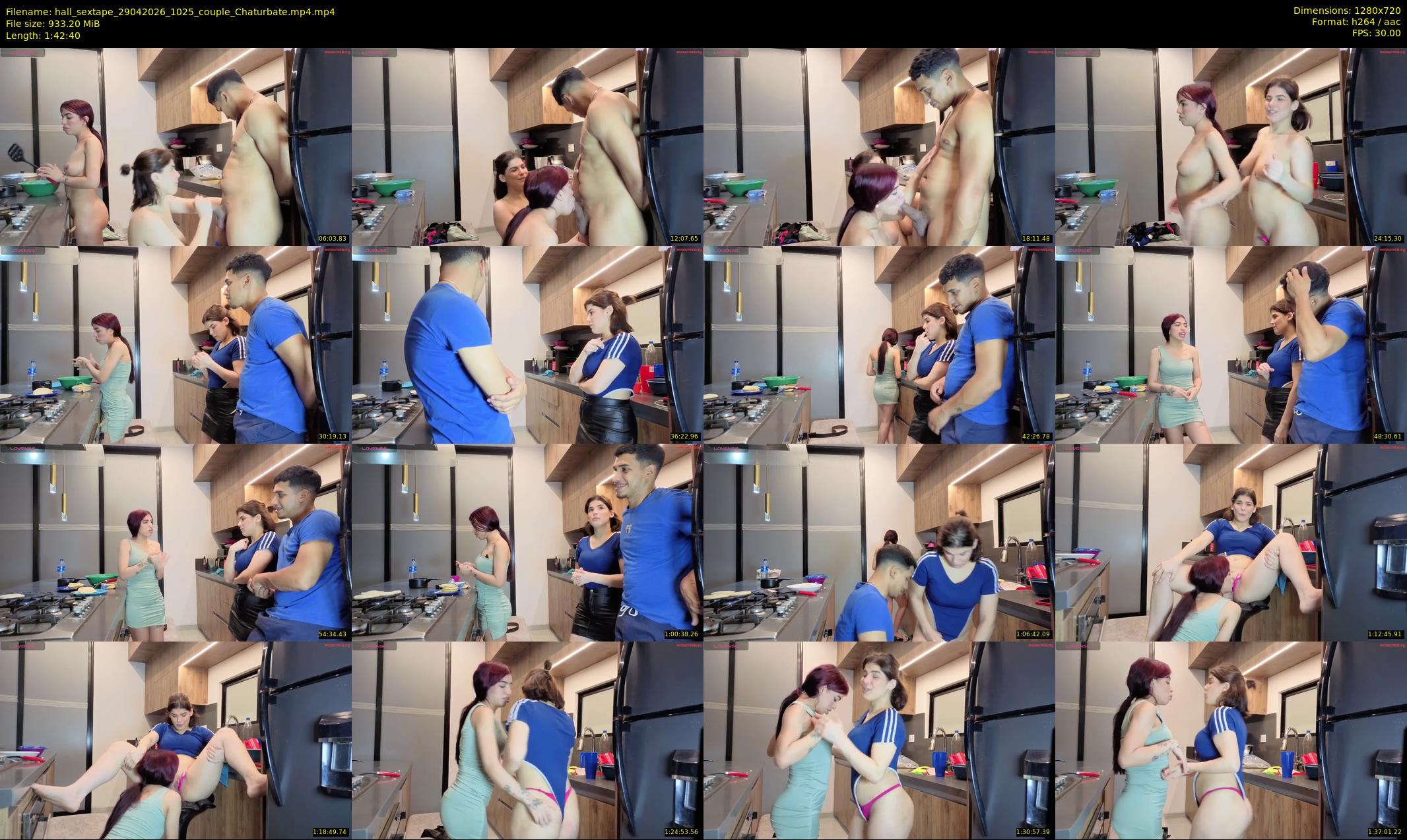 hall_sextape — 103 minute Chaturbate couple cam show recording, 720p, Apr 29, 2026