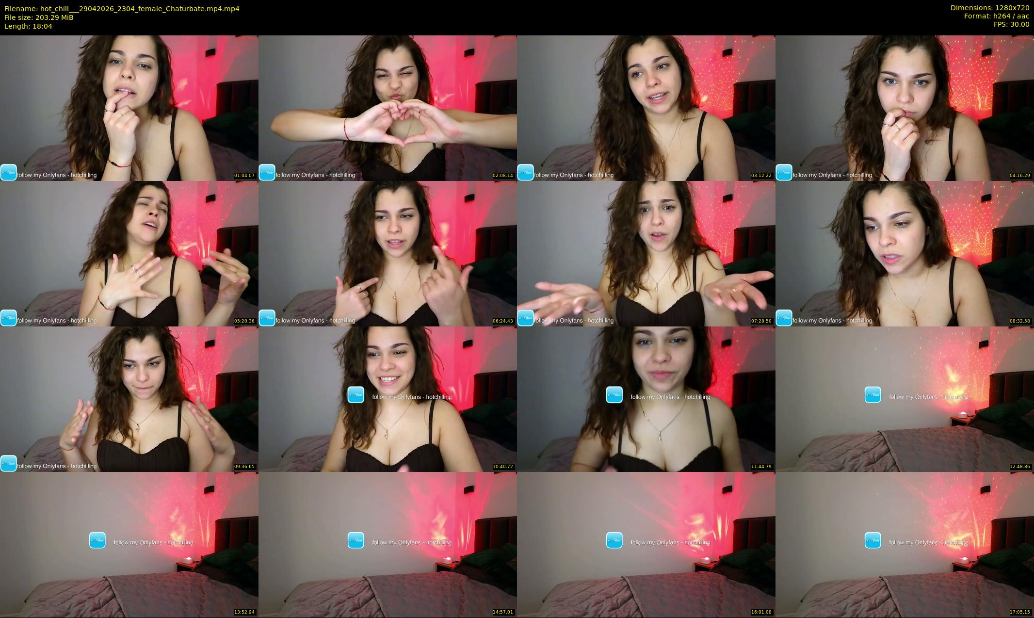 hot_chill__ — 19 minute Chaturbate female cam show recording, 720p, Apr 29, 2026