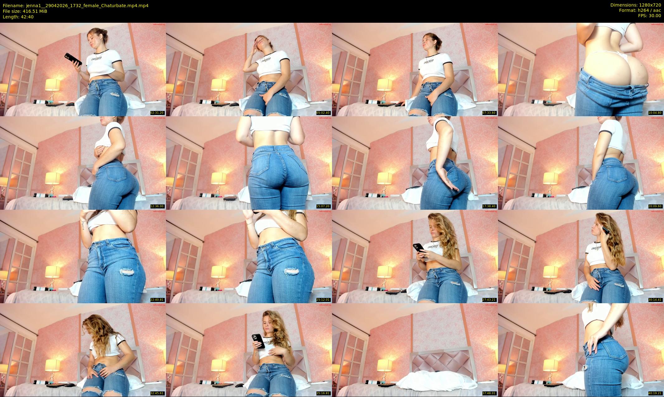 jenna1_ — 43 minute Chaturbate female cam show recording, 720p, Apr 29, 2026
