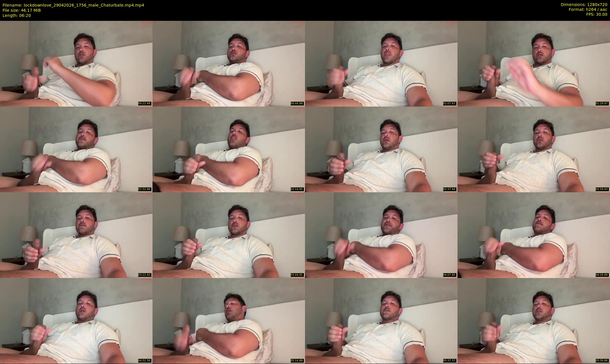 lockdownlove — 7 minute Chaturbate male cam show recording, 720p, Apr 29, 2026