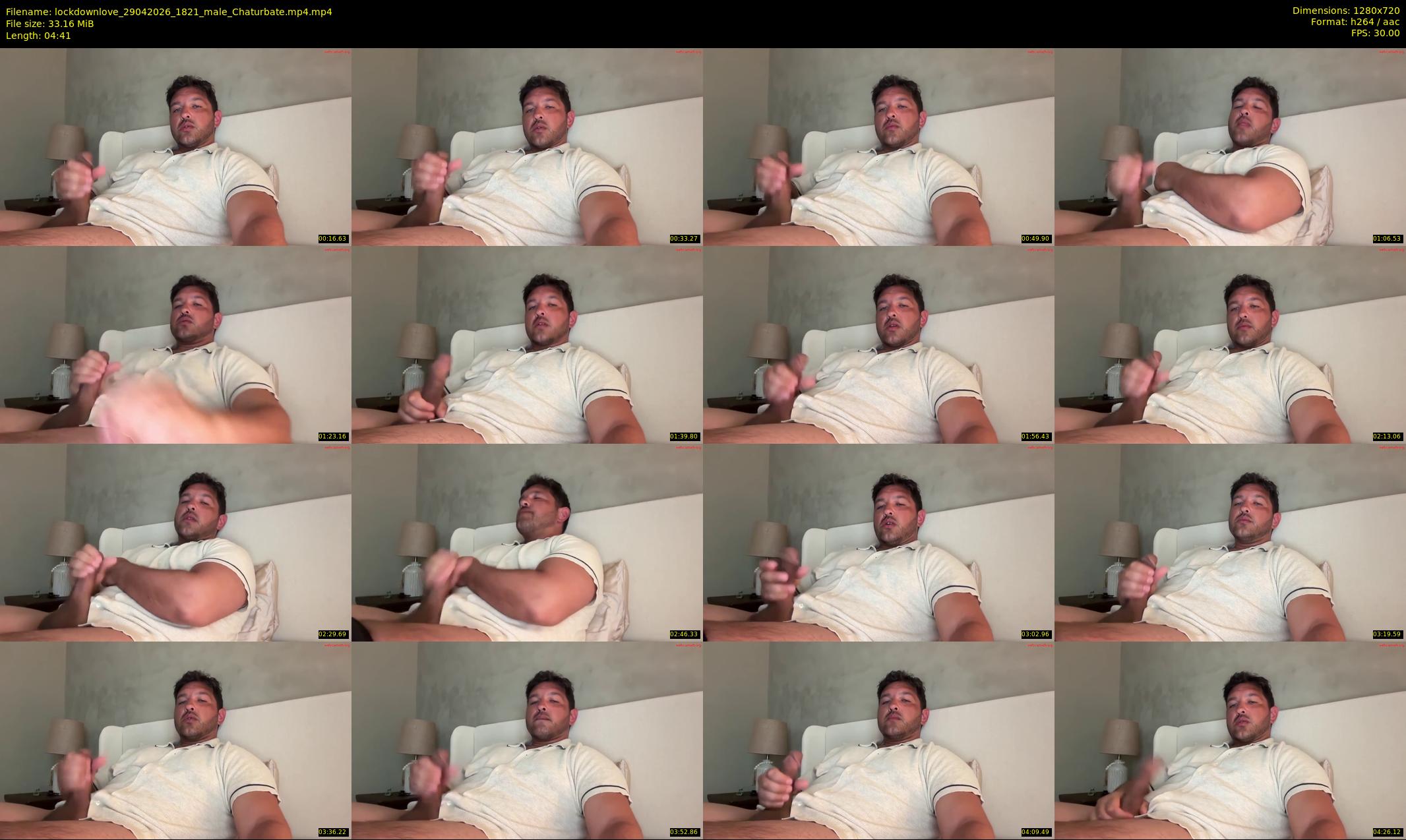 lockdownlove — 5 minute Chaturbate male cam show recording, 720p, Apr 29, 2026