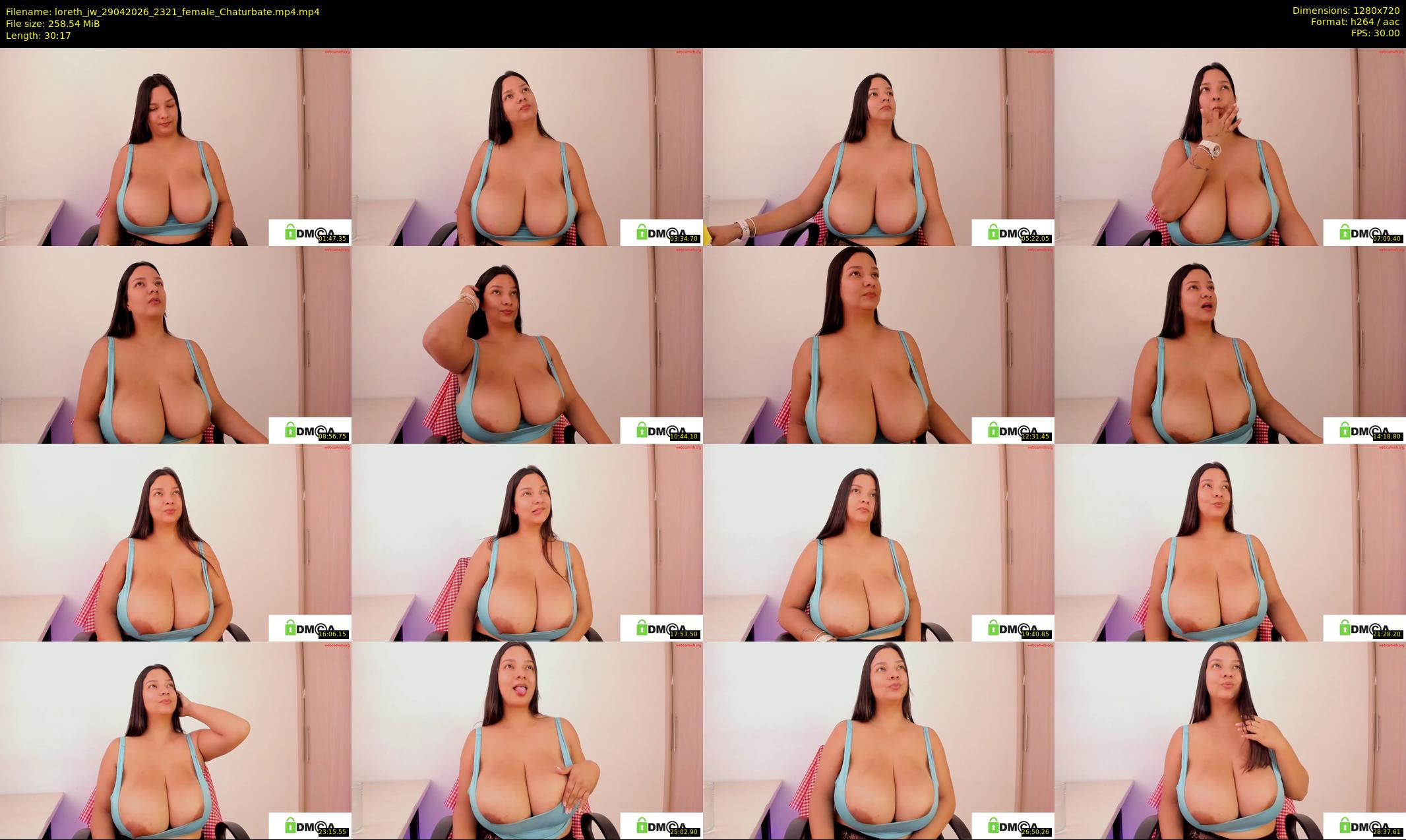 loreth_jw — 31 minute Chaturbate female cam show recording, 720p, Apr 29, 2026