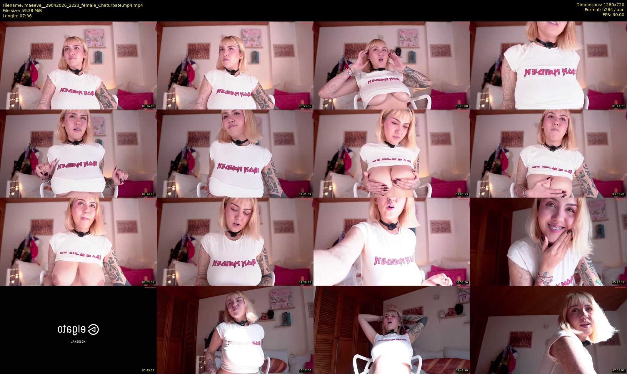 maeeve_ — 8 minute Chaturbate female cam show recording, 720p, Apr 29, 2026
