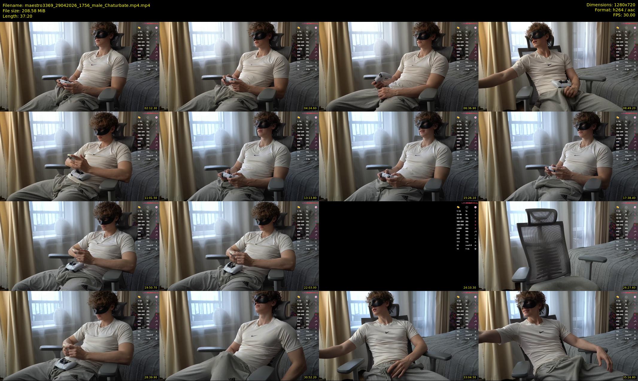 maestro3369 — 38 minute Chaturbate male cam show recording, 720p, Apr 29, 2026