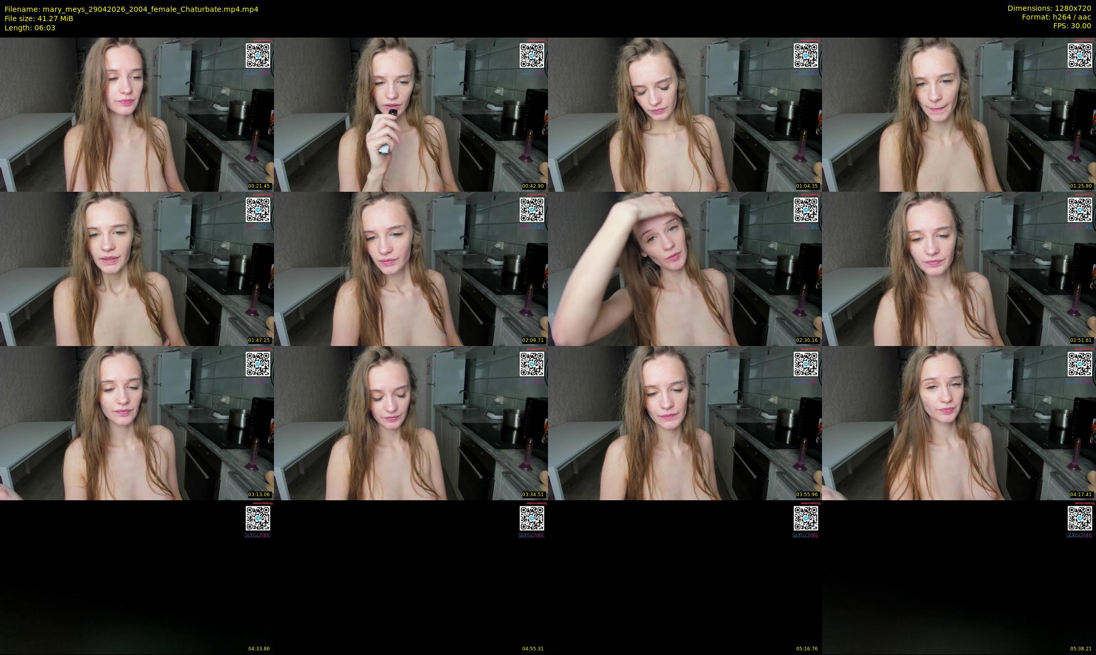 mary_meys — 7 minute Chaturbate female cam show recording, 720p, Apr 29, 2026