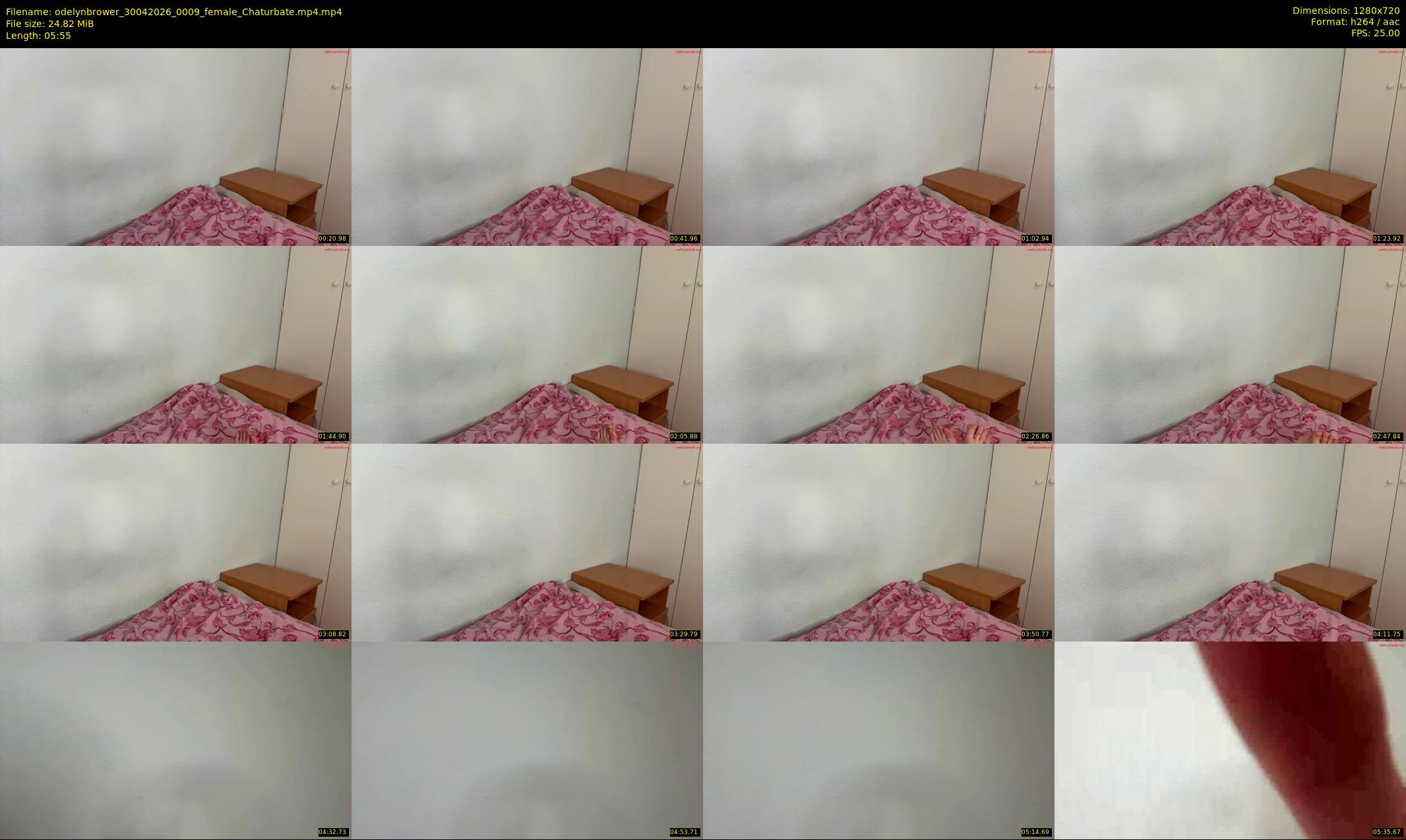 odelynbrower — 6 minute Chaturbate female cam show recording, 720p, Apr 30, 2026