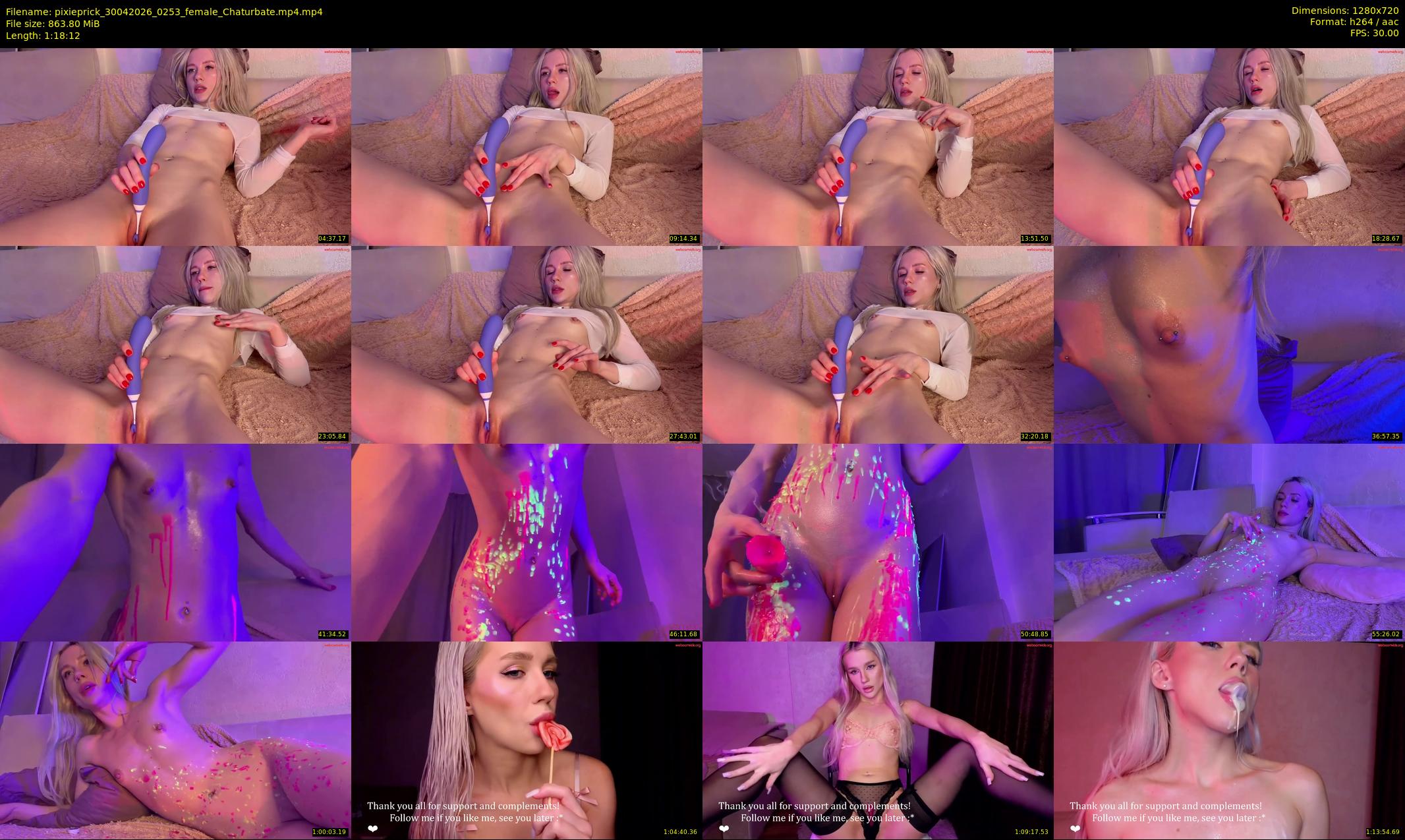 pixieprick — 79 minute Chaturbate couple cam show recording, 720p, Apr 30, 2026
