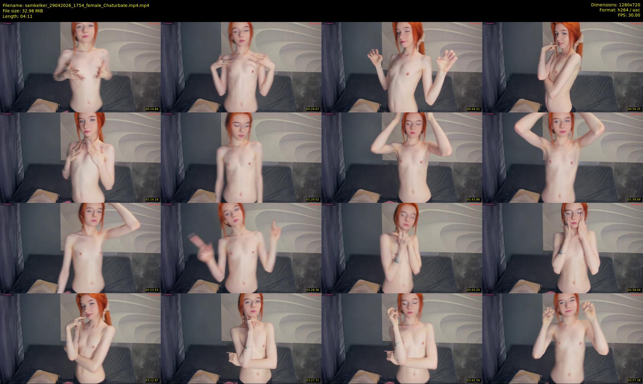 samkelker — 5 minute Chaturbate female cam show recording, 720p, Apr 29, 2026
