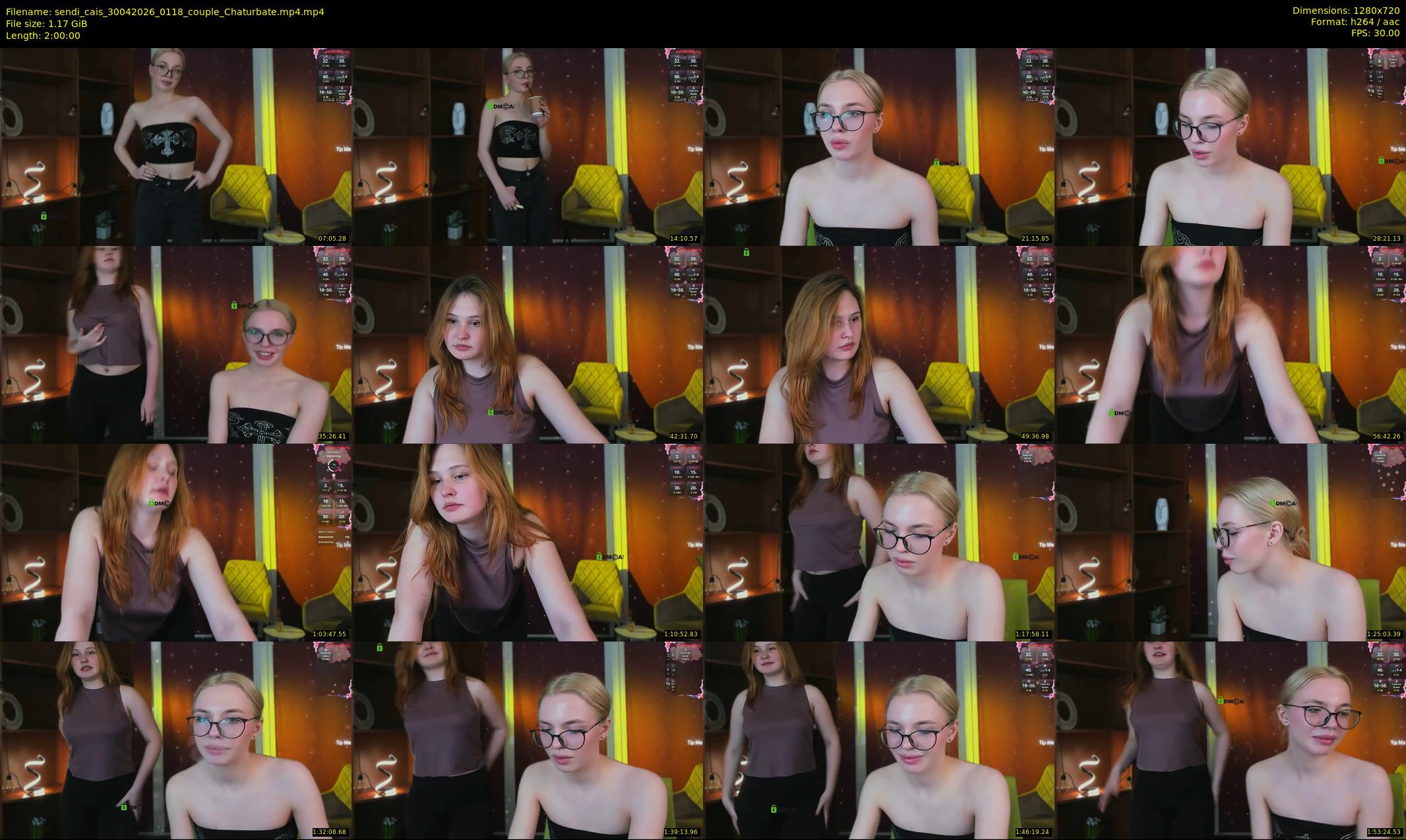 sendi_cais — 120 minute Chaturbate female cam show recording, 720p, Apr 30, 2026