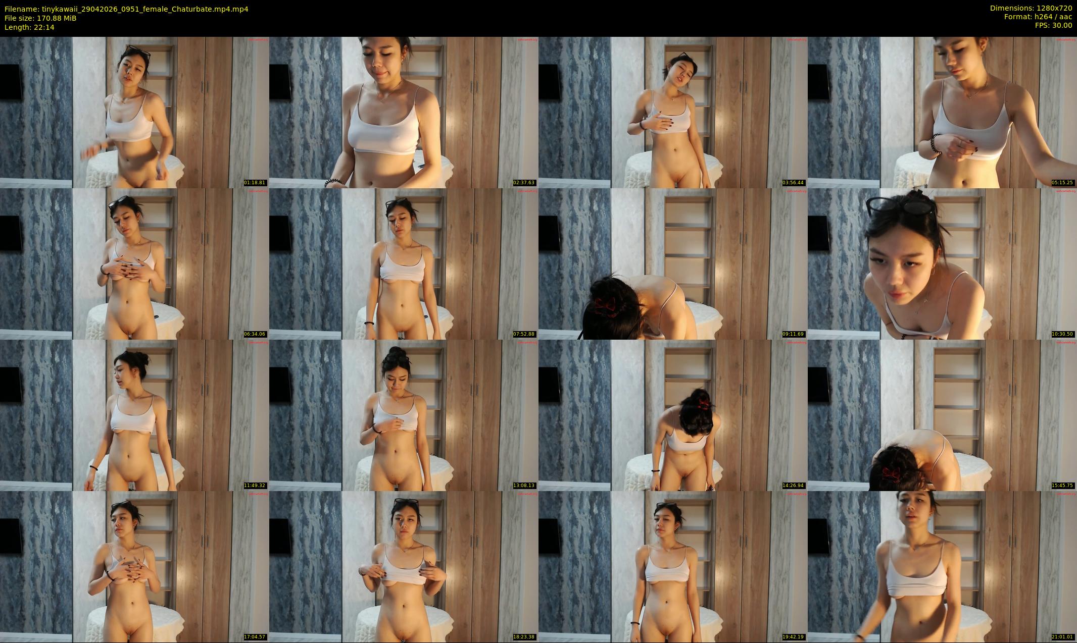 tinykawaii — 23 minute Chaturbate female cam show recording, 720p, Apr 29, 2026