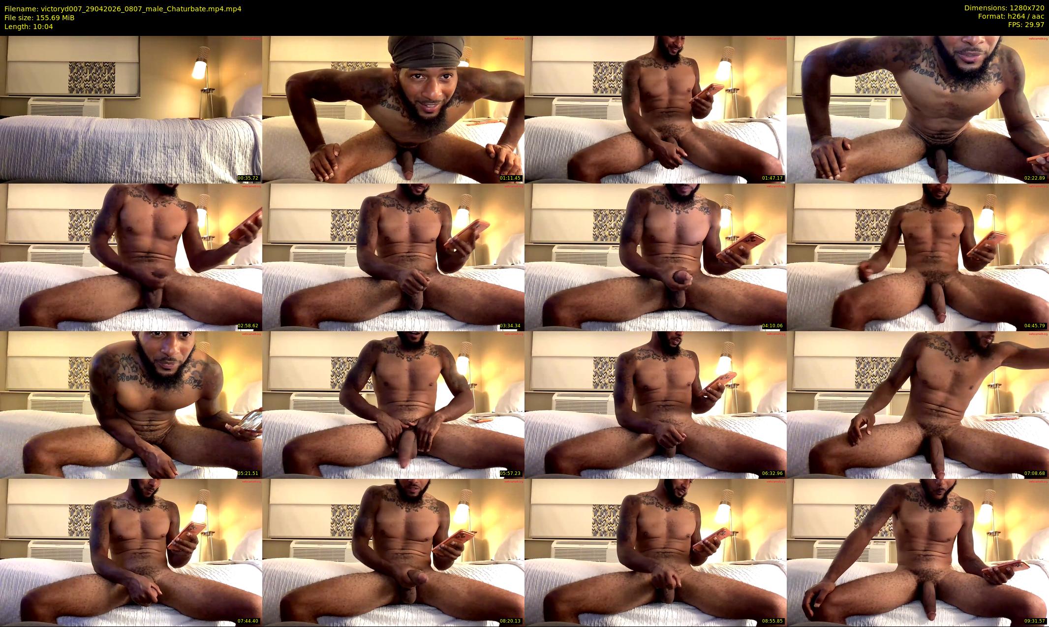 victoryd007 — 11 minute Chaturbate male cam show recording, 720p, Apr 29, 2026