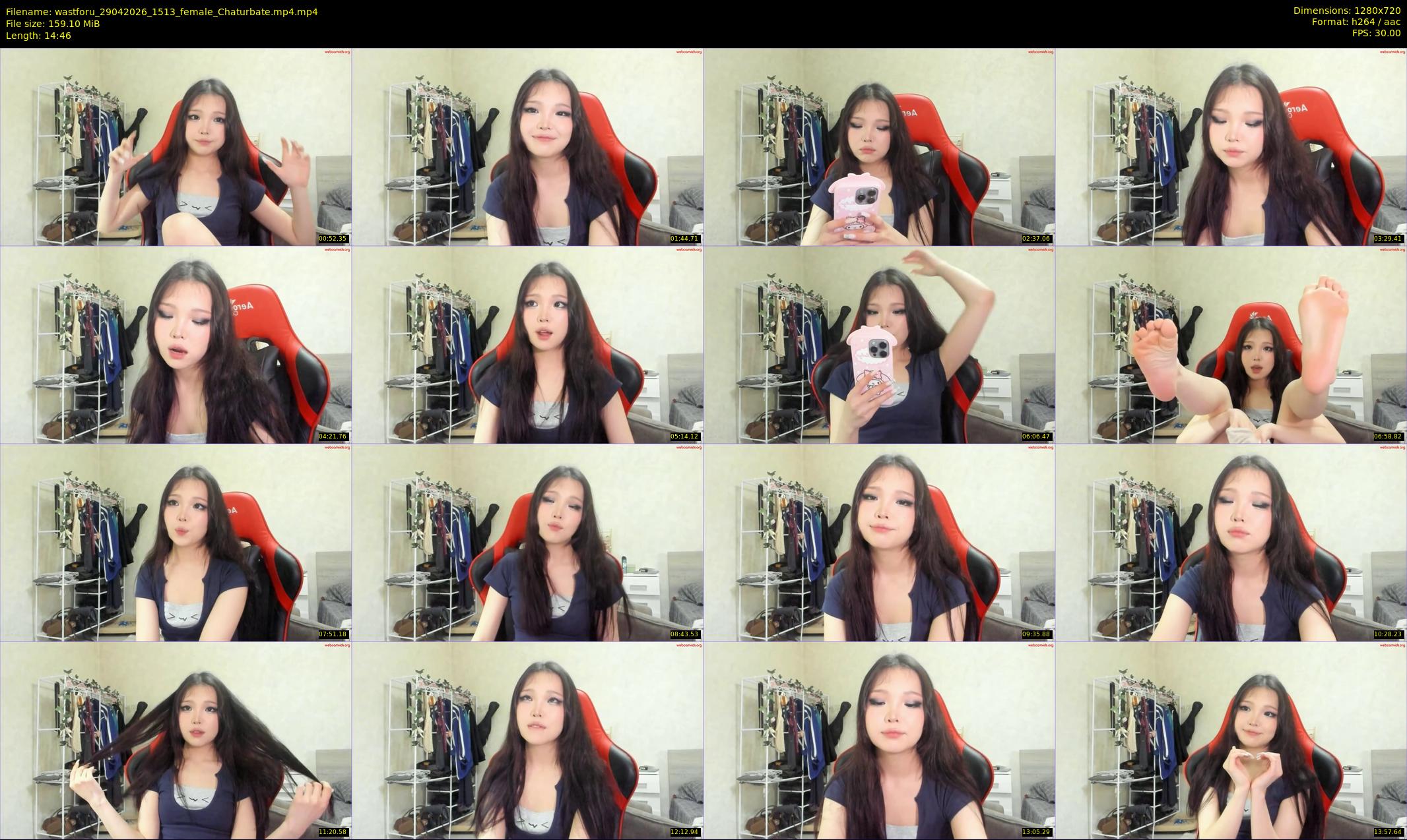 wastforu — 15 minute Chaturbate female cam show recording, 720p, Apr 29, 2026