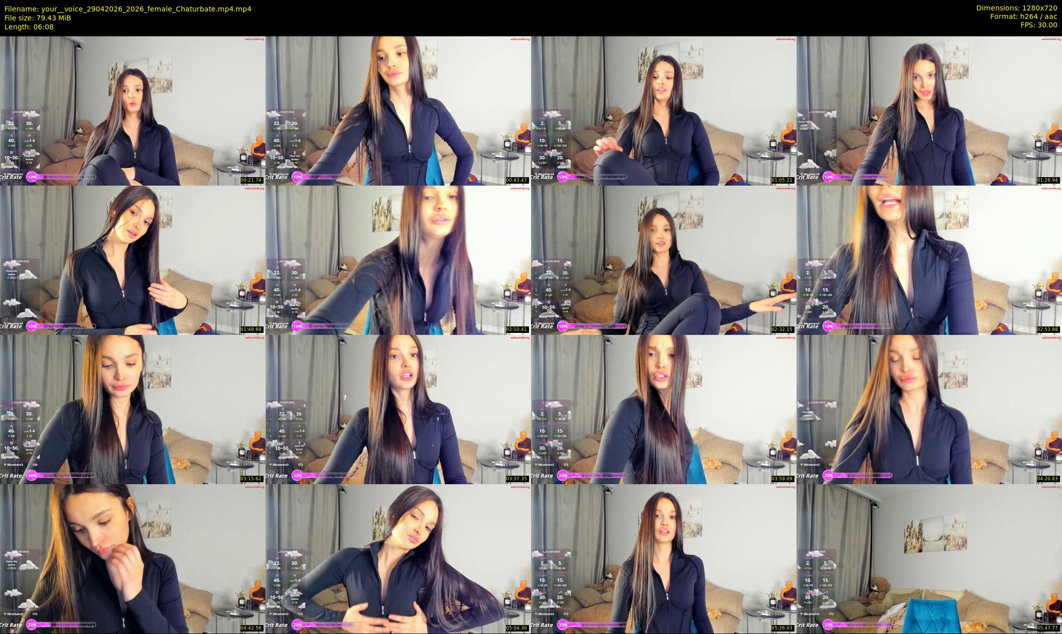 your__voice — 7 minute Chaturbate female cam show recording, 720p, Apr 29, 2026
