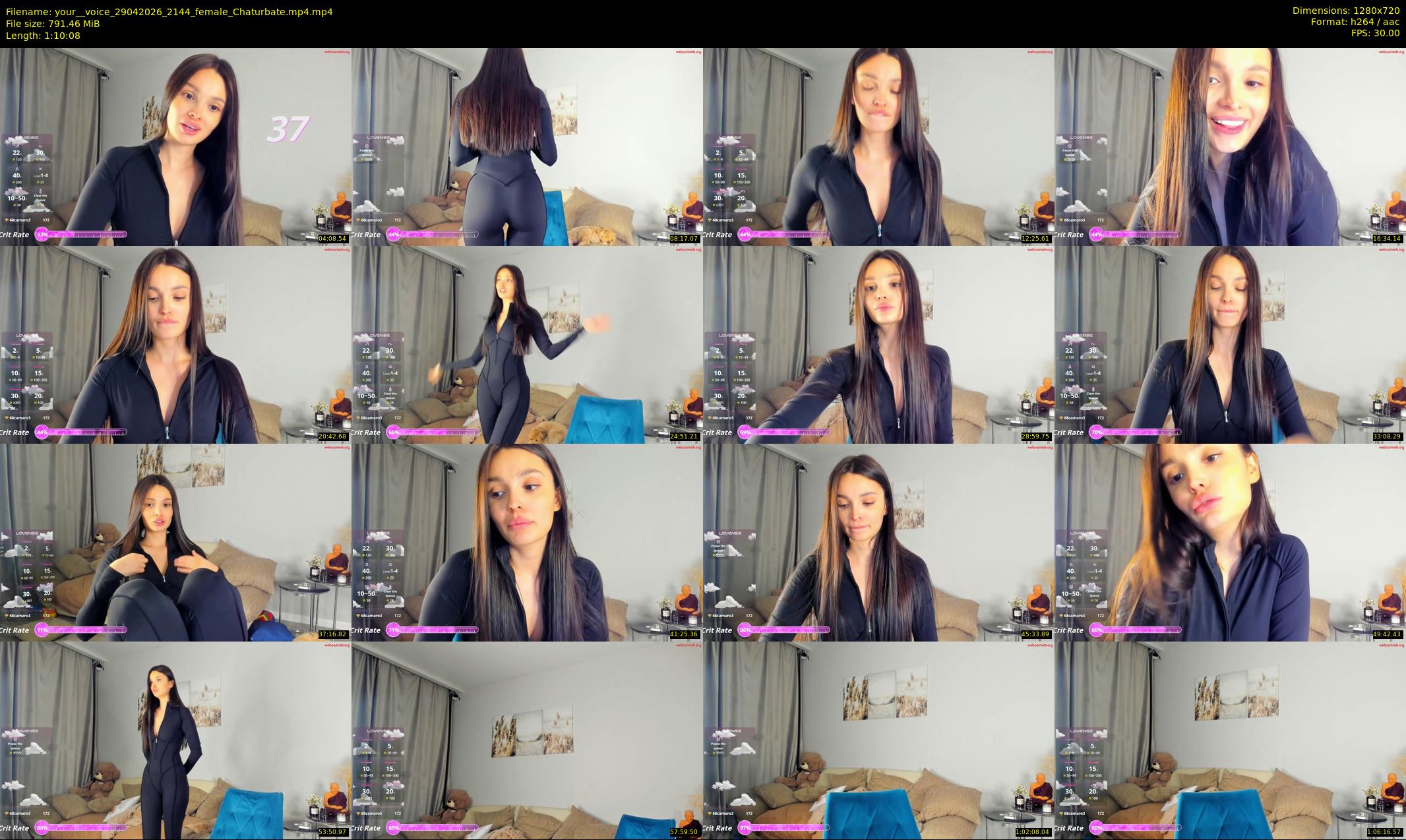 your__voice — 71 minute Chaturbate female cam show recording, 720p, Apr 29, 2026