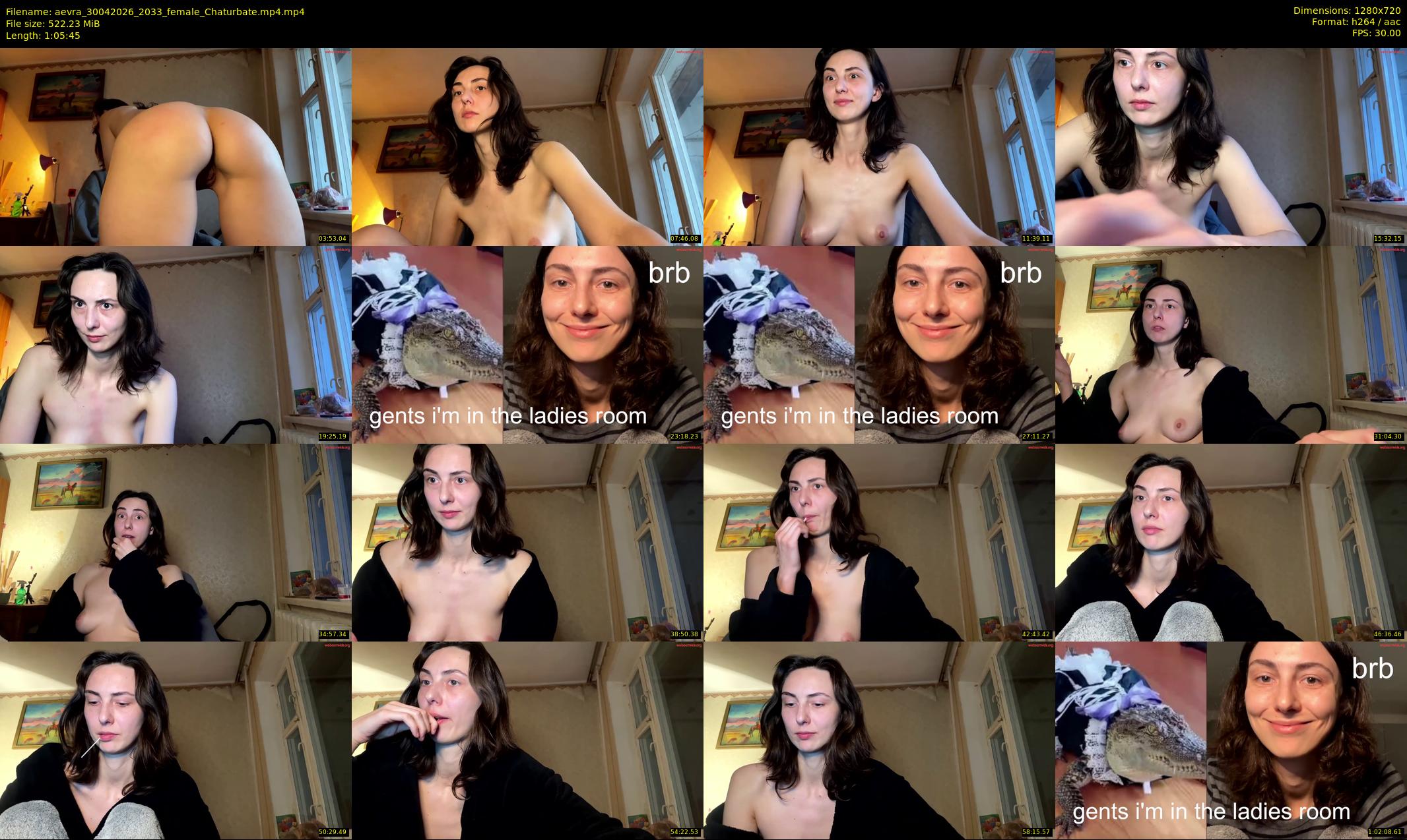 aevra — 66 minute Chaturbate female cam show recording, 720p, Apr 30, 2026