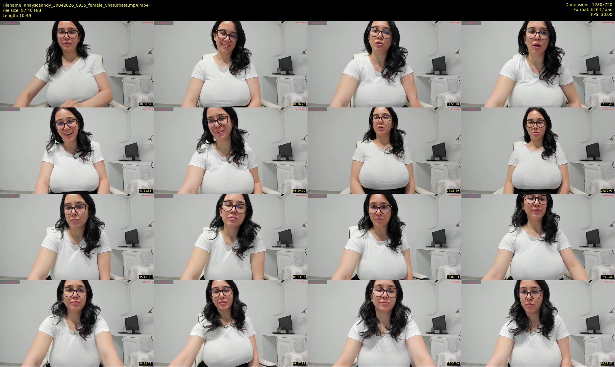 anayscaandy — 11 minute Chaturbate female cam show recording, 720p, Apr 30, 2026